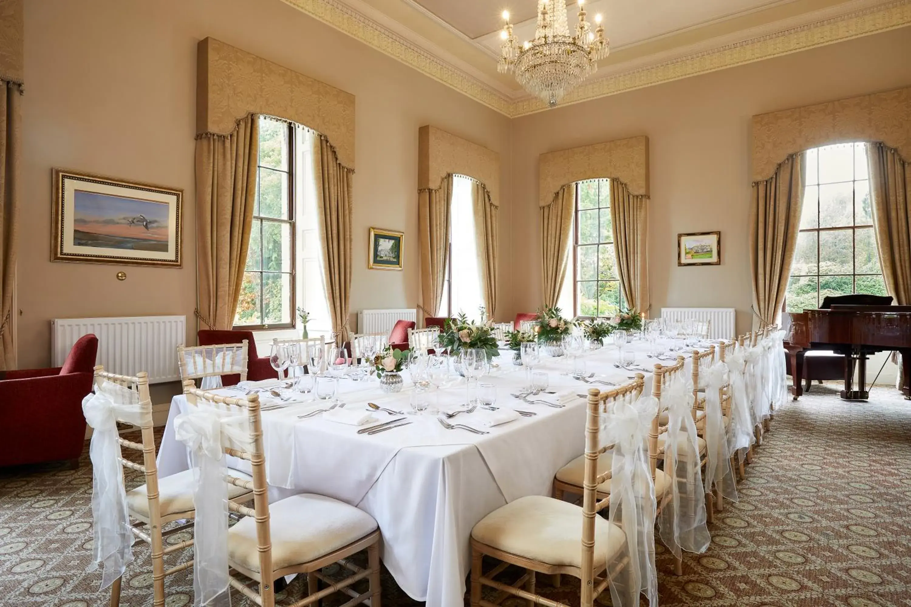 wedding, Restaurant/Places to Eat in Macdonald Linden Hall Hotel, Golf & Spa