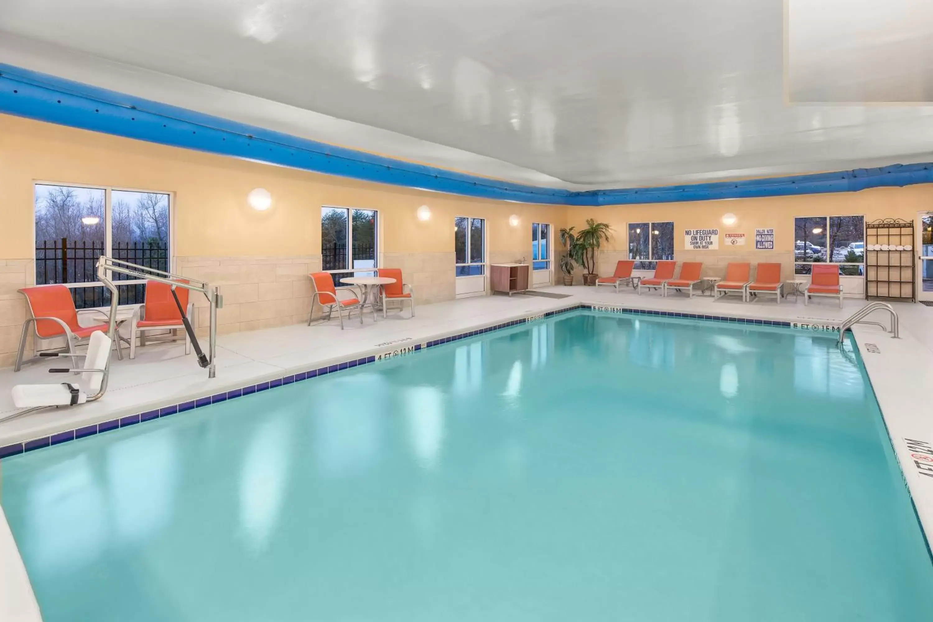 Swimming Pool in Holiday Inn Express Hotel & Suites Greenville-I-85 & Woodruff Road, an IHG Hotel