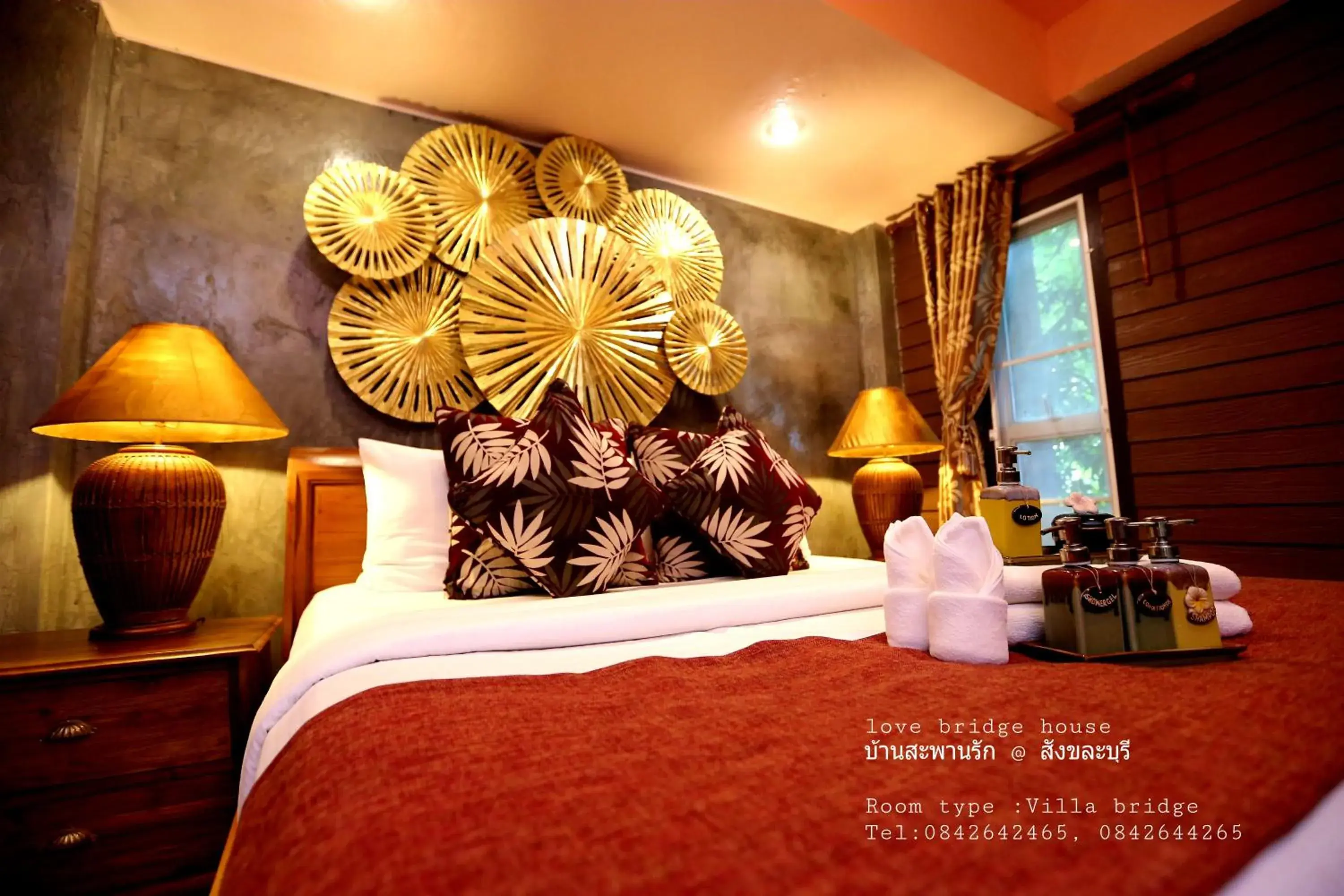 Bed in Love Bridge House บ้านสะพานรัก Bed in Love Bridge House บ้านสะพานรัก