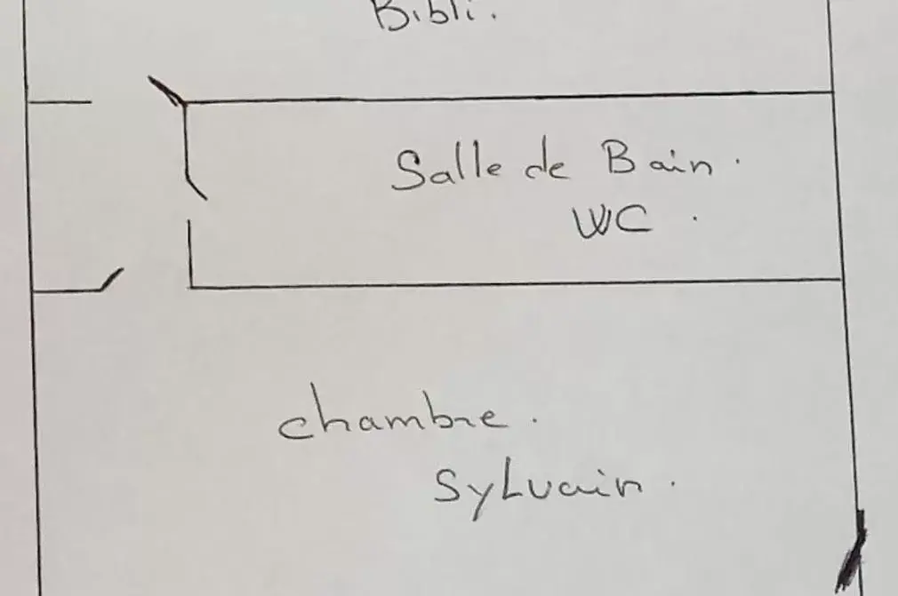 Floor Plan in Chez Florence et Sylvain de Loudun