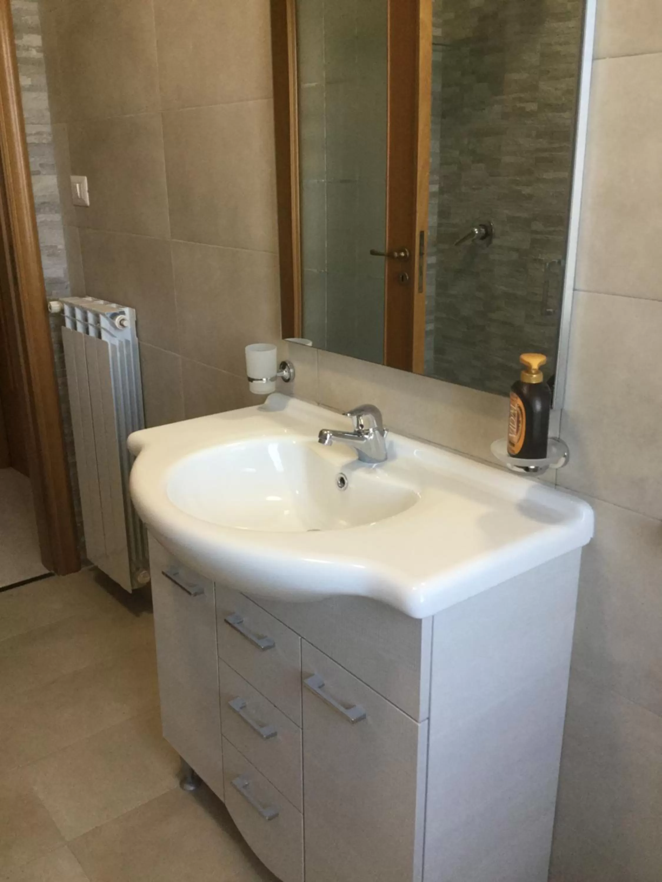 Bathroom in Maria's home