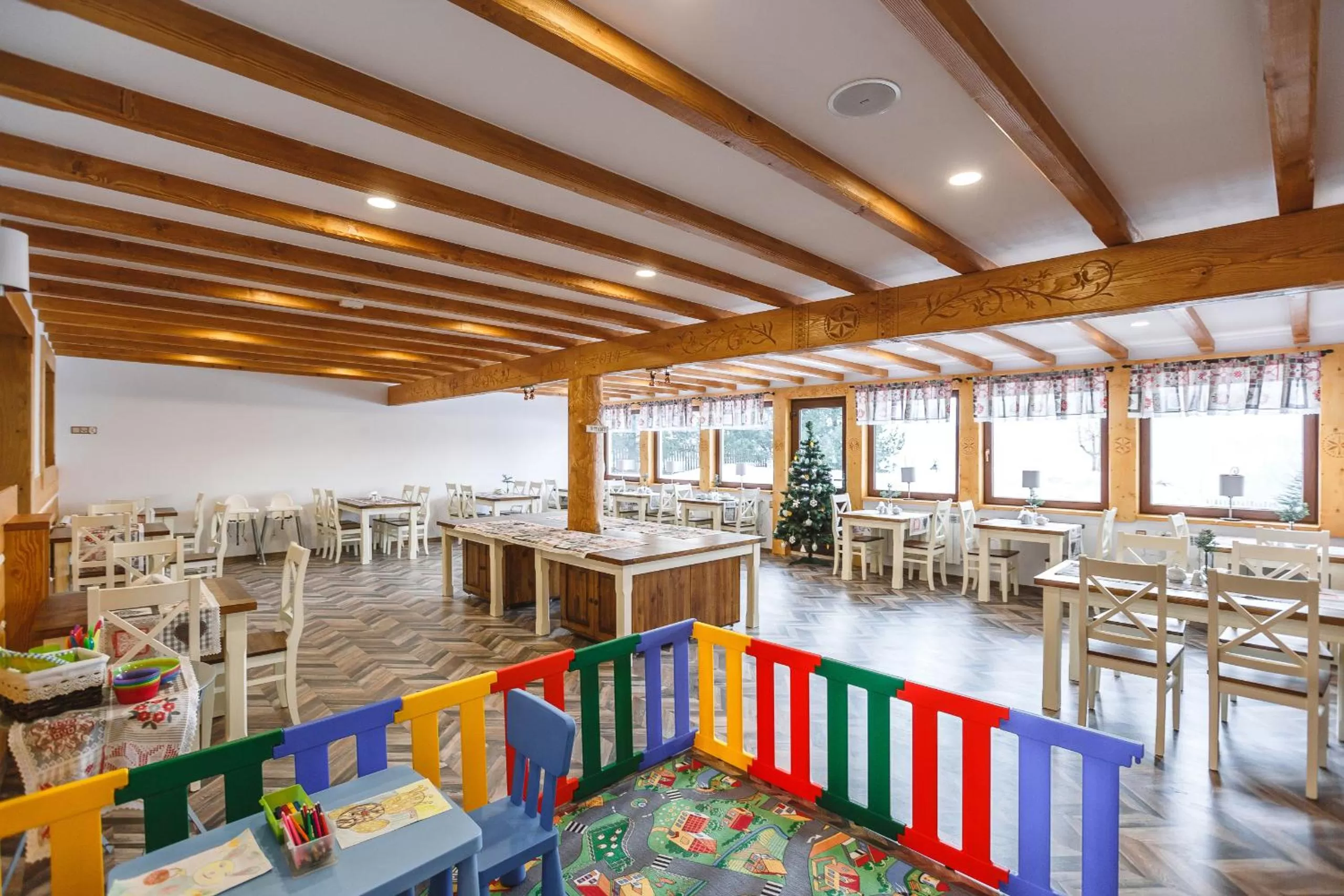 Children play ground in Górskie Wspomnienie