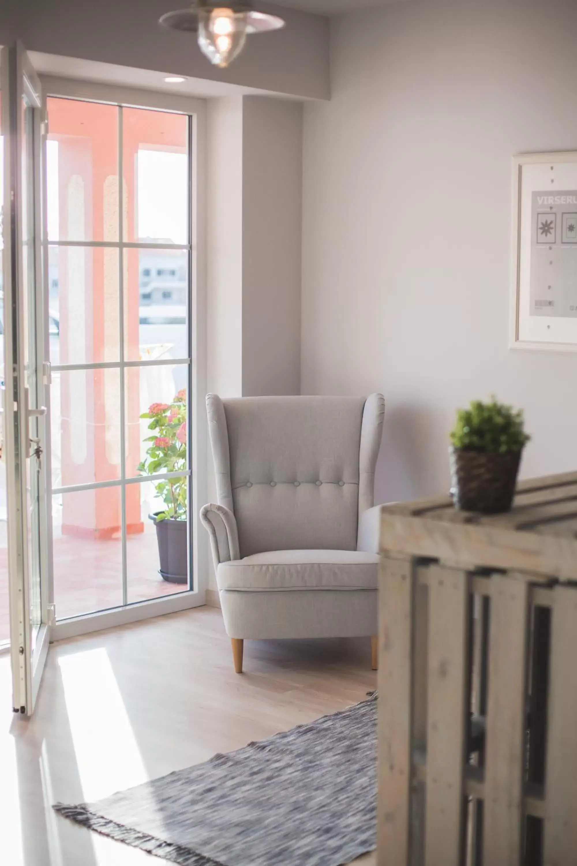 Lobby or reception, Seating Area in Beach House Outeirinho