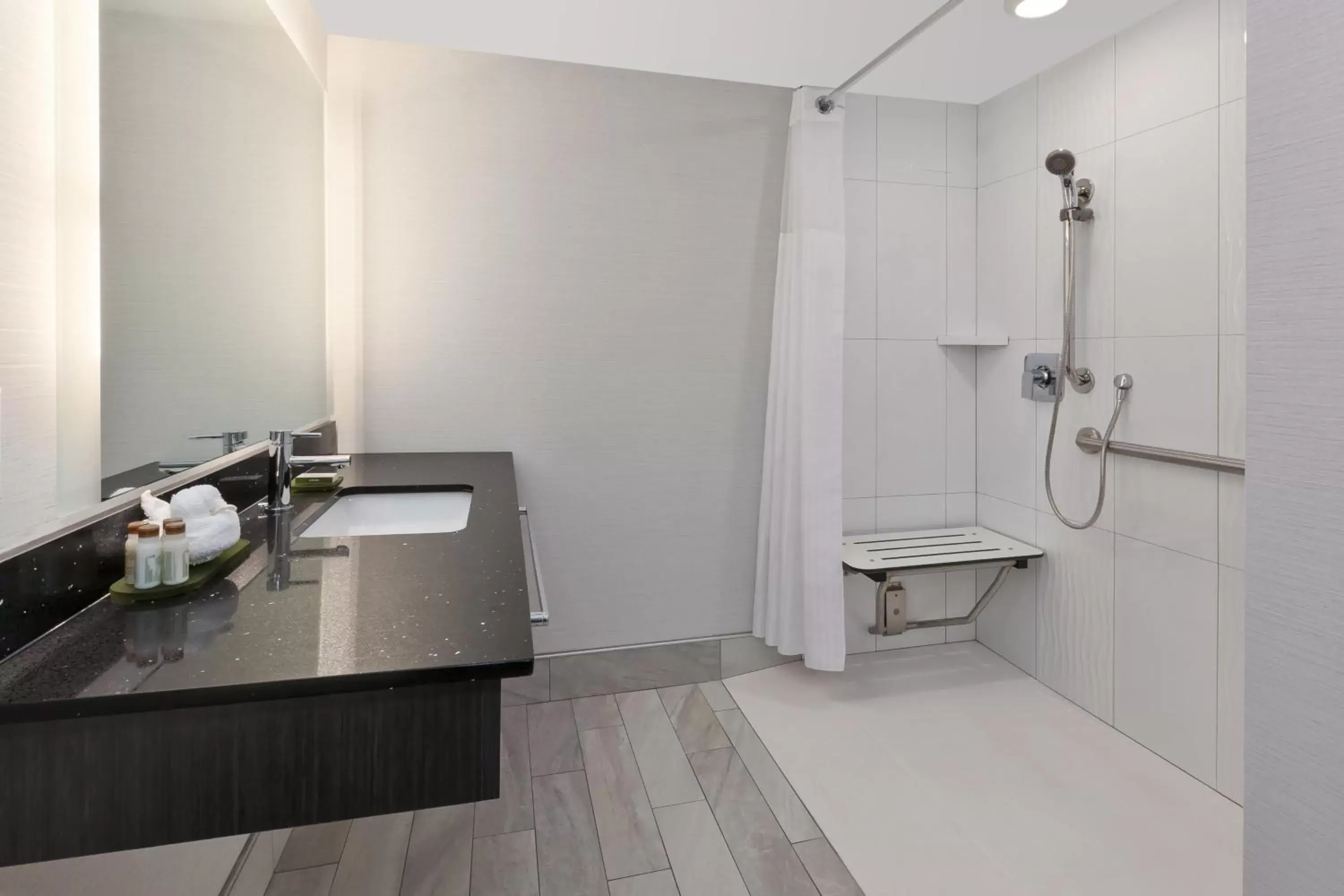 Photo of the whole room, Bathroom in Hotel Indigo Rochester - Mayo Clinic Area