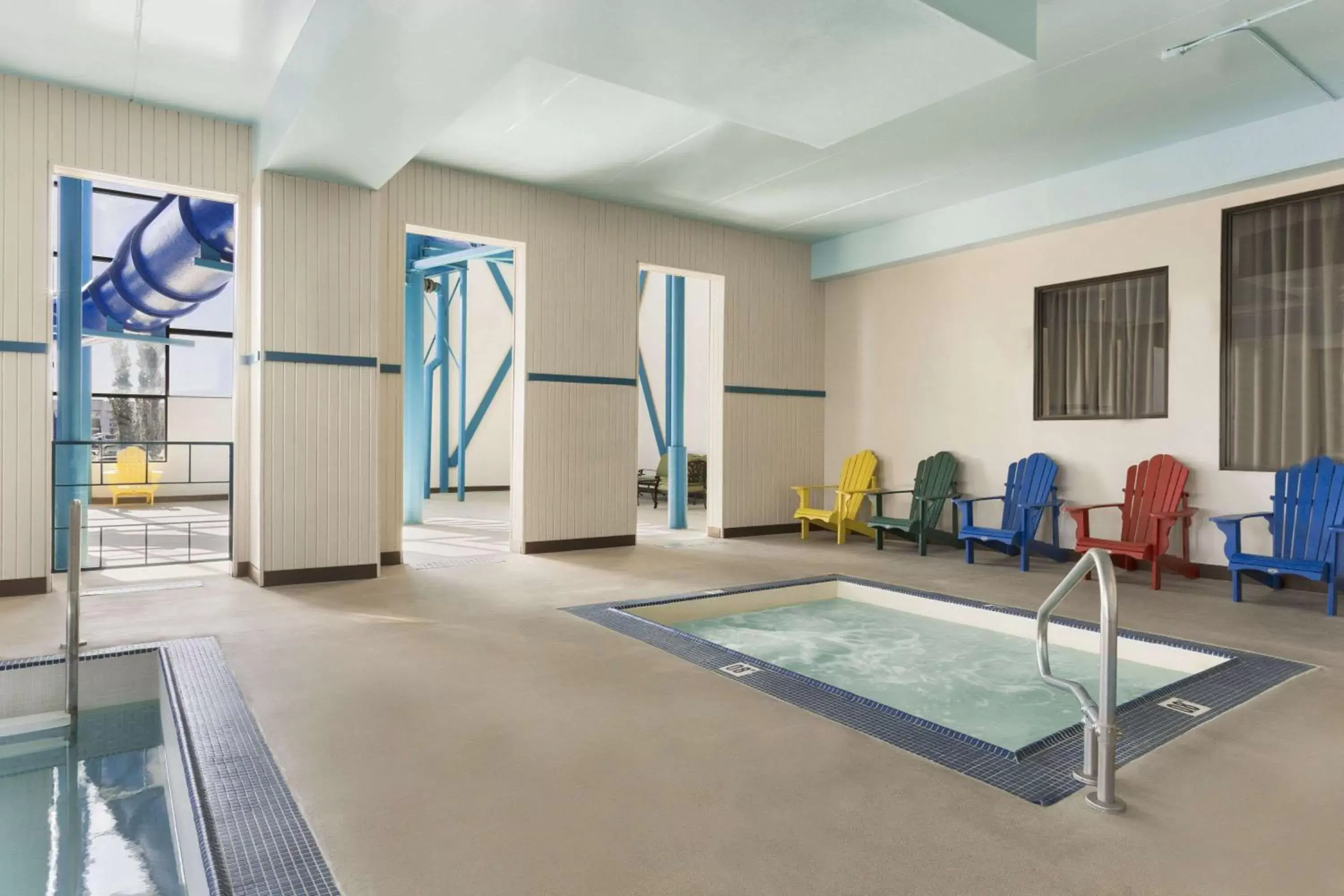 On site, Swimming Pool in Travelodge by Wyndham Edmonton West