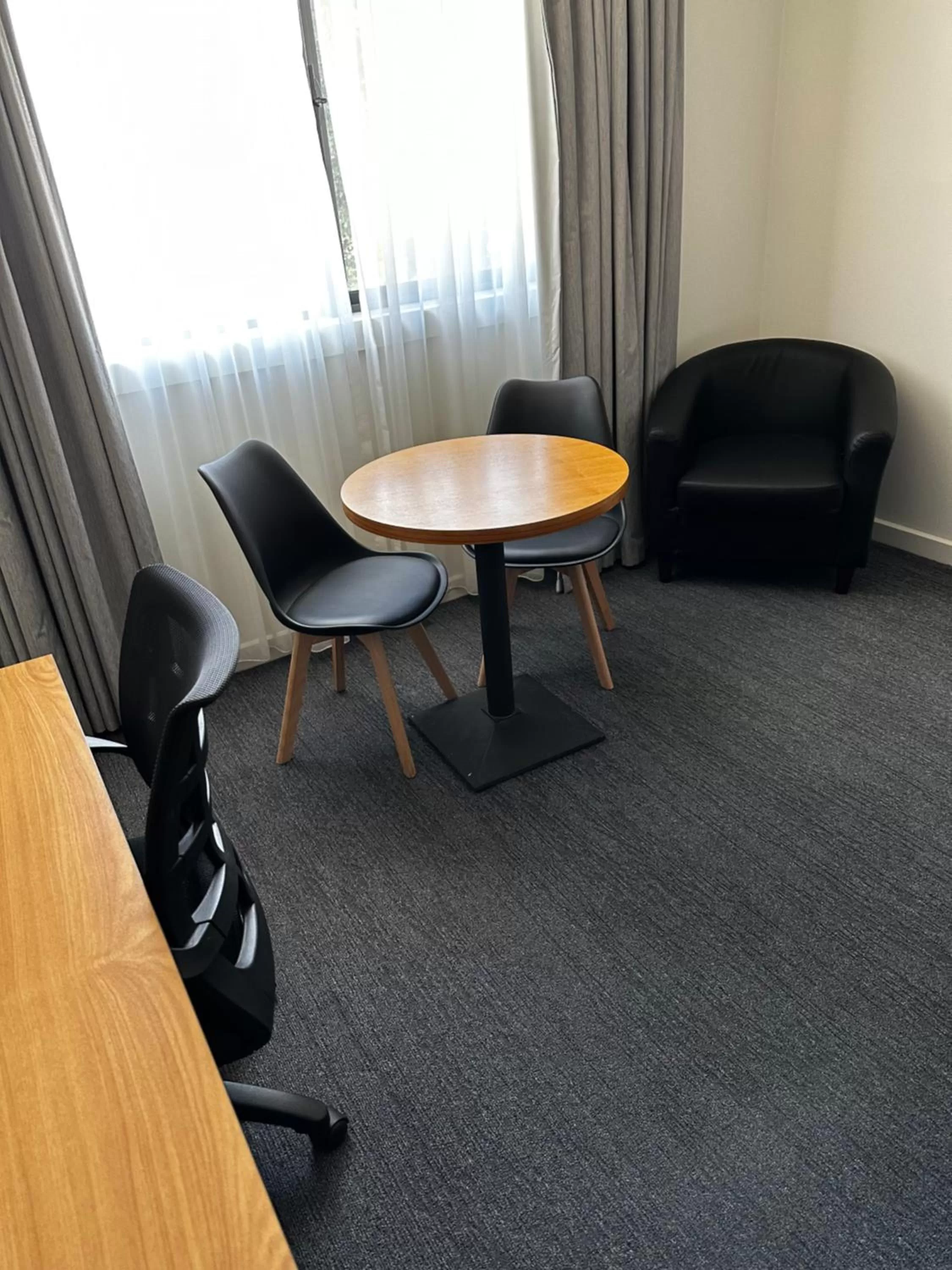 Seating area in Bairnsdale International