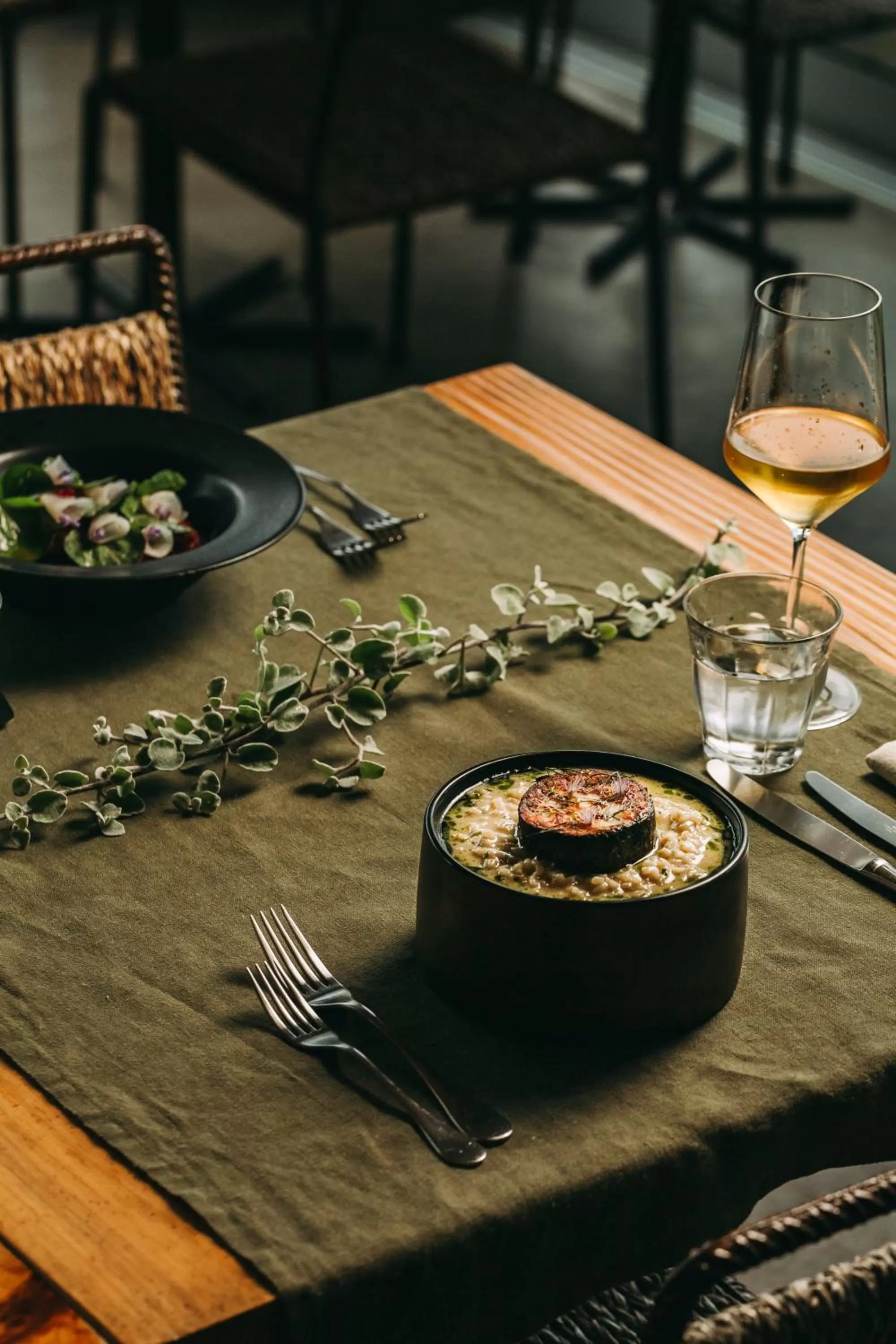 Food in Santa Barbara Eco-Beach Resort