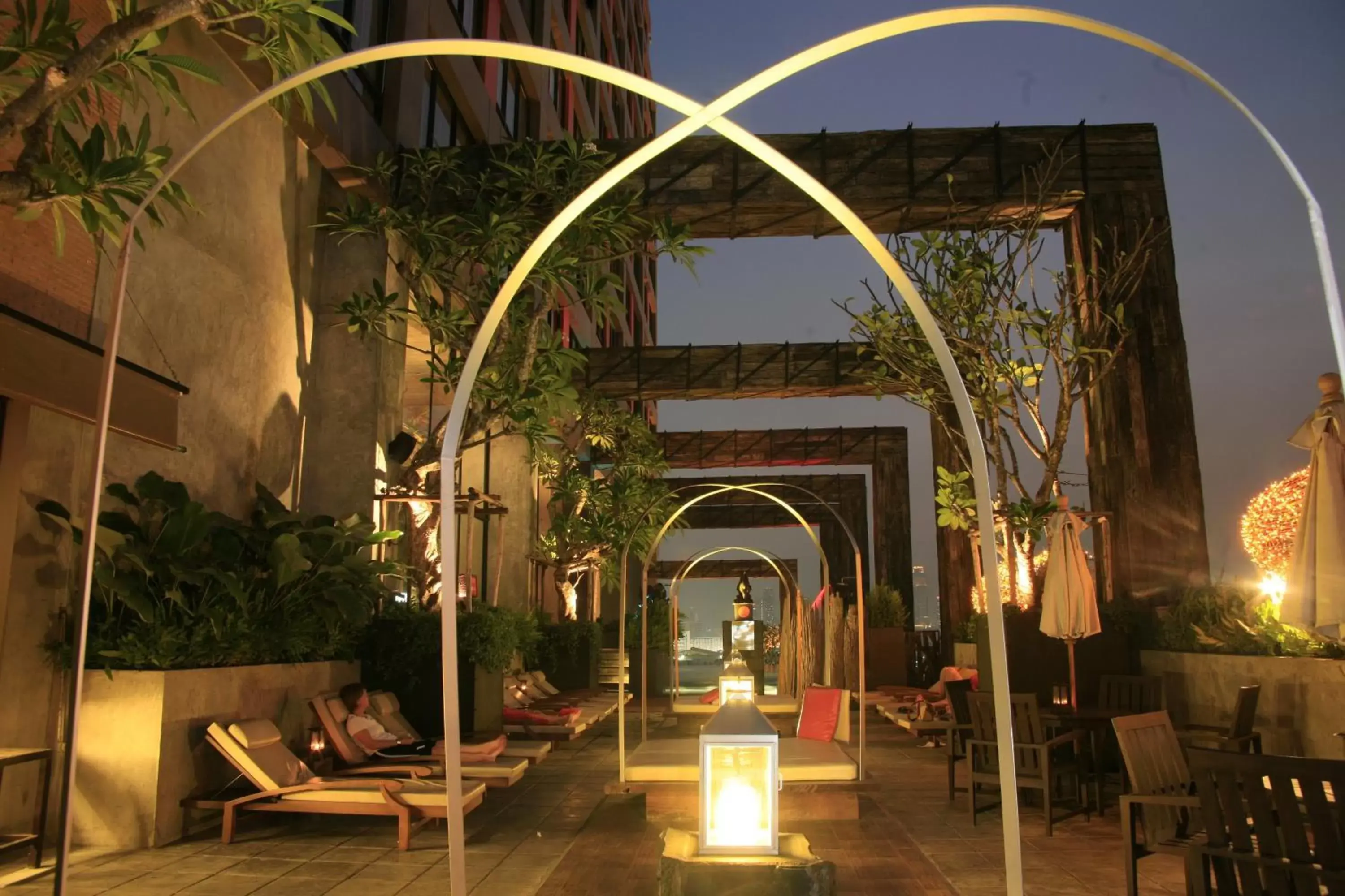 Balcony/Terrace in Siam@Siam, Design Hotel Bangkok