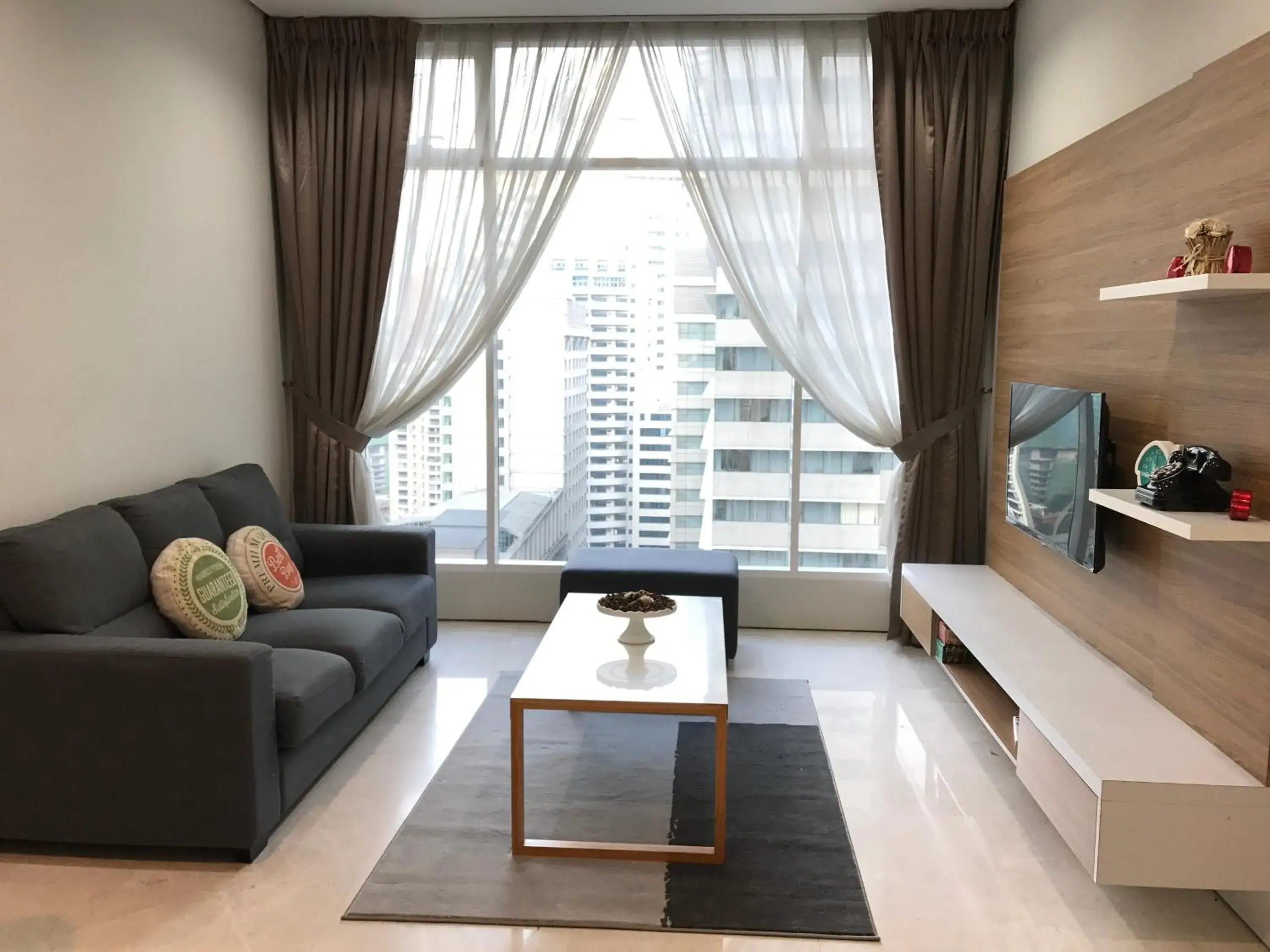 Seating Area in Soho Suites KLCC by the Betty Roux