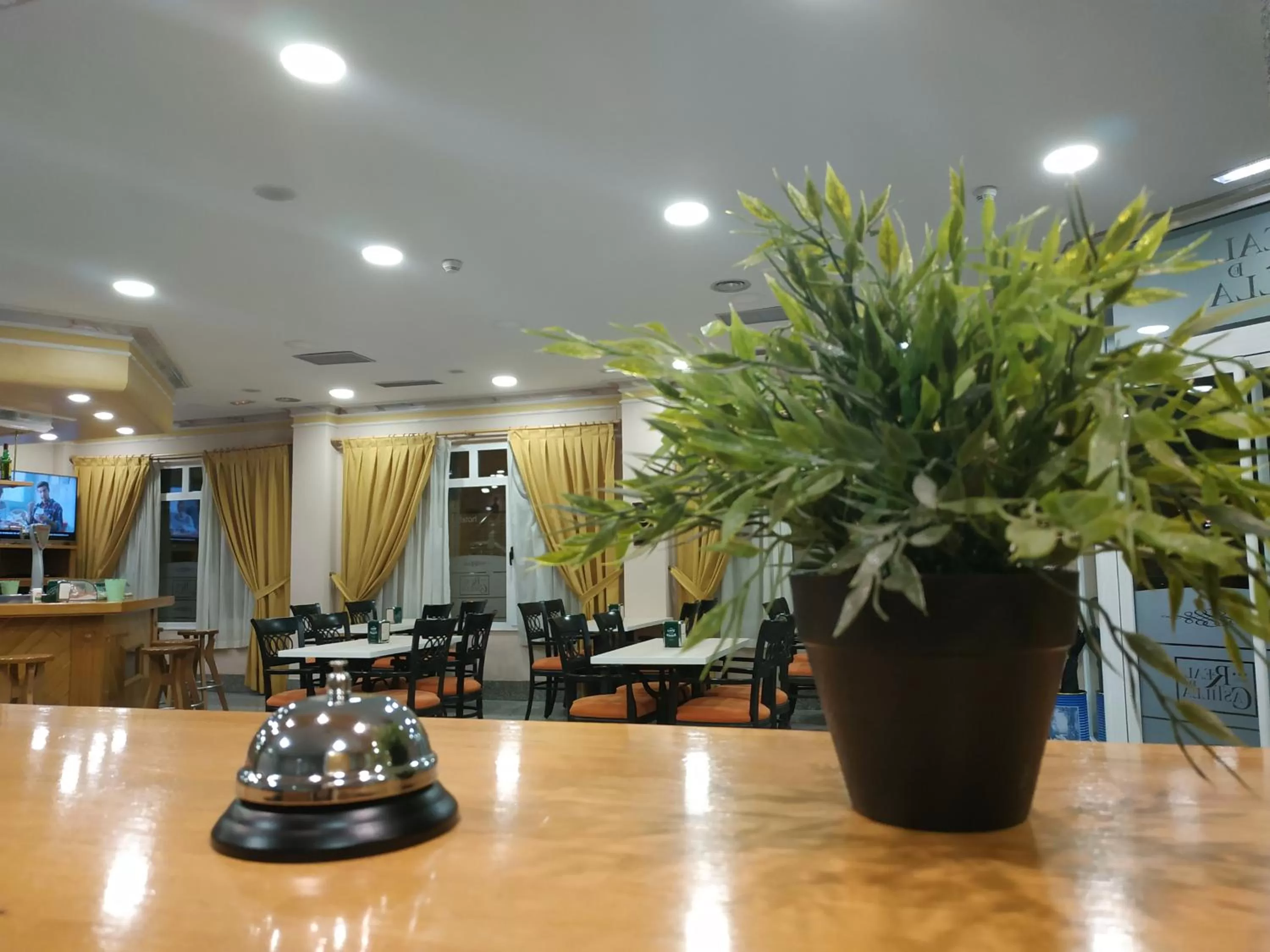 Lobby or reception in Hotel Real de Castilla