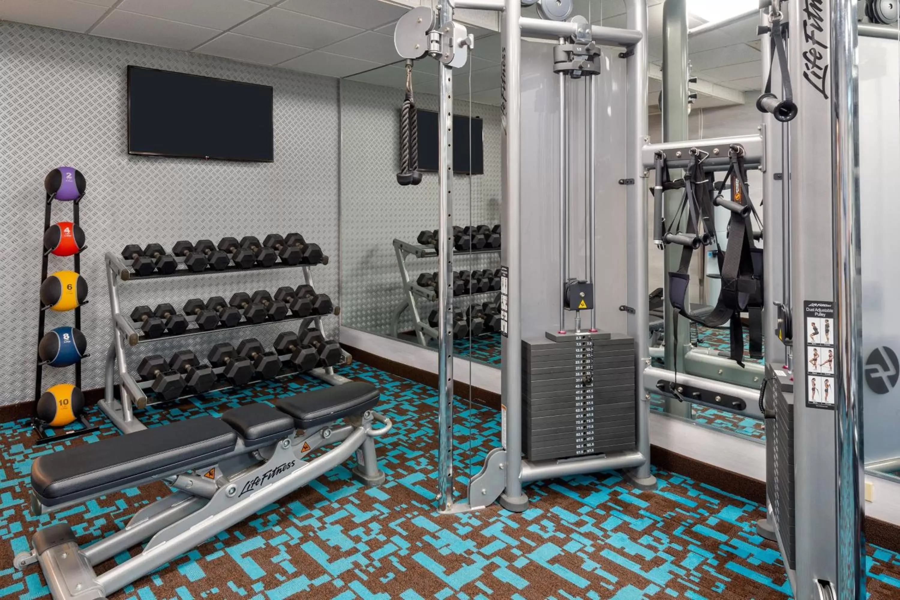 Fitness centre/facilities, Fitness Center/Facilities in Fairfield Inn and Suites by Marriott Clearwater