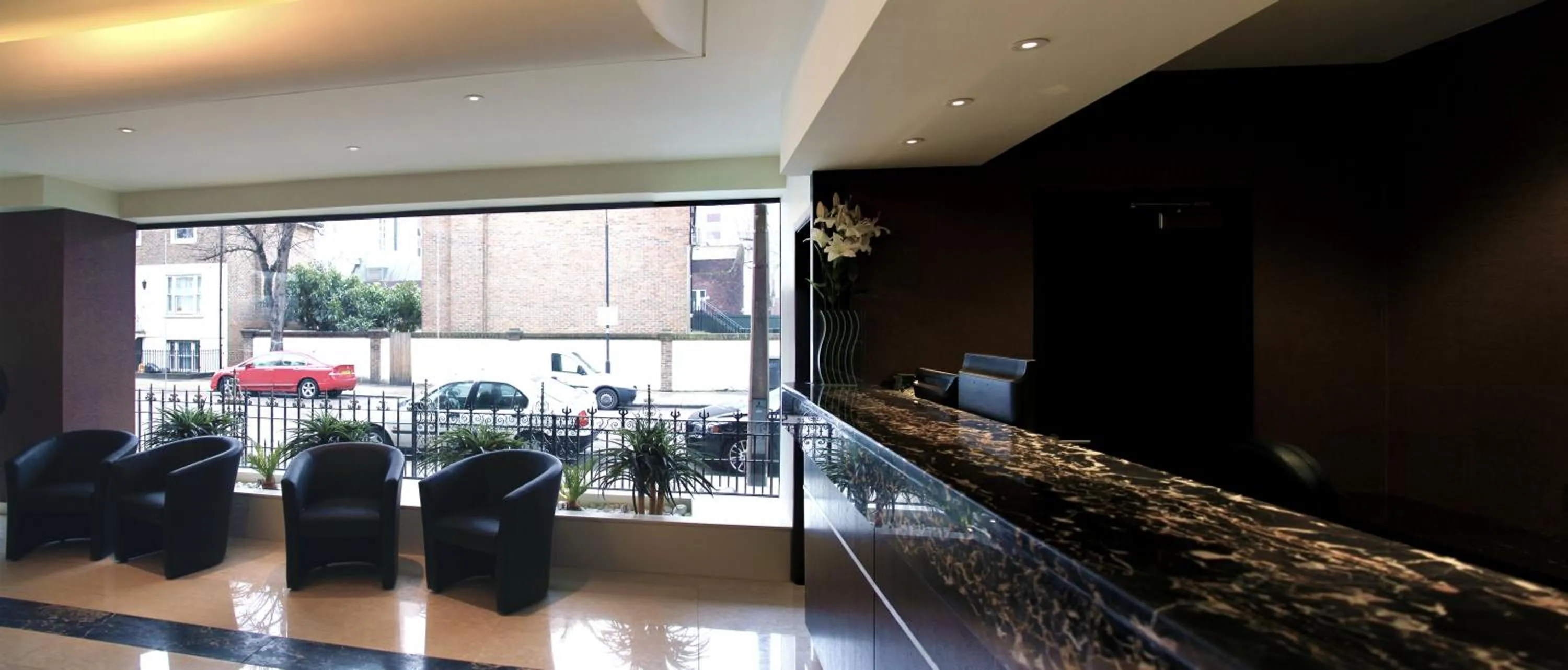 Lobby or reception in Hotel Lily