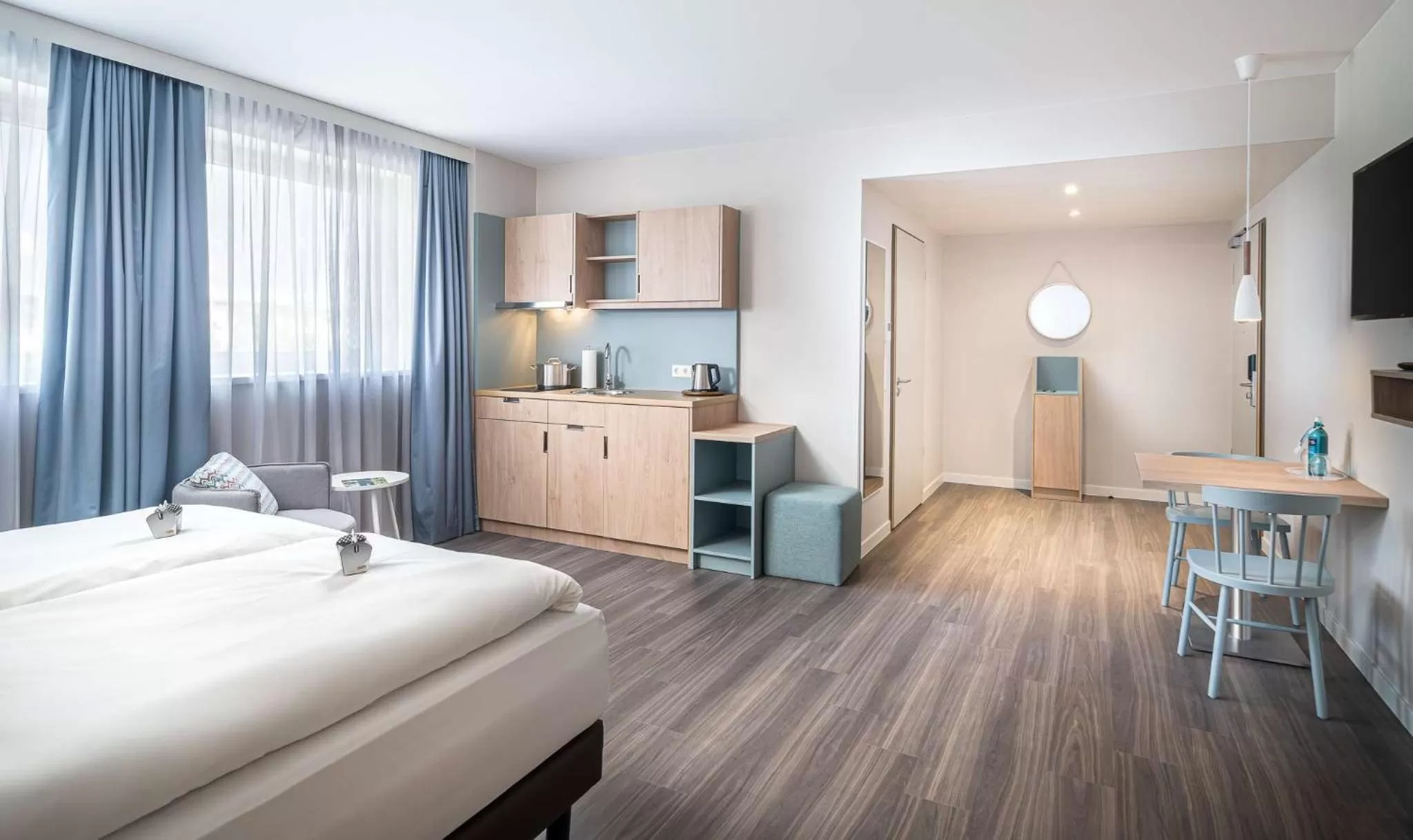 Bedroom, Bed in elaya hotel oberhausen