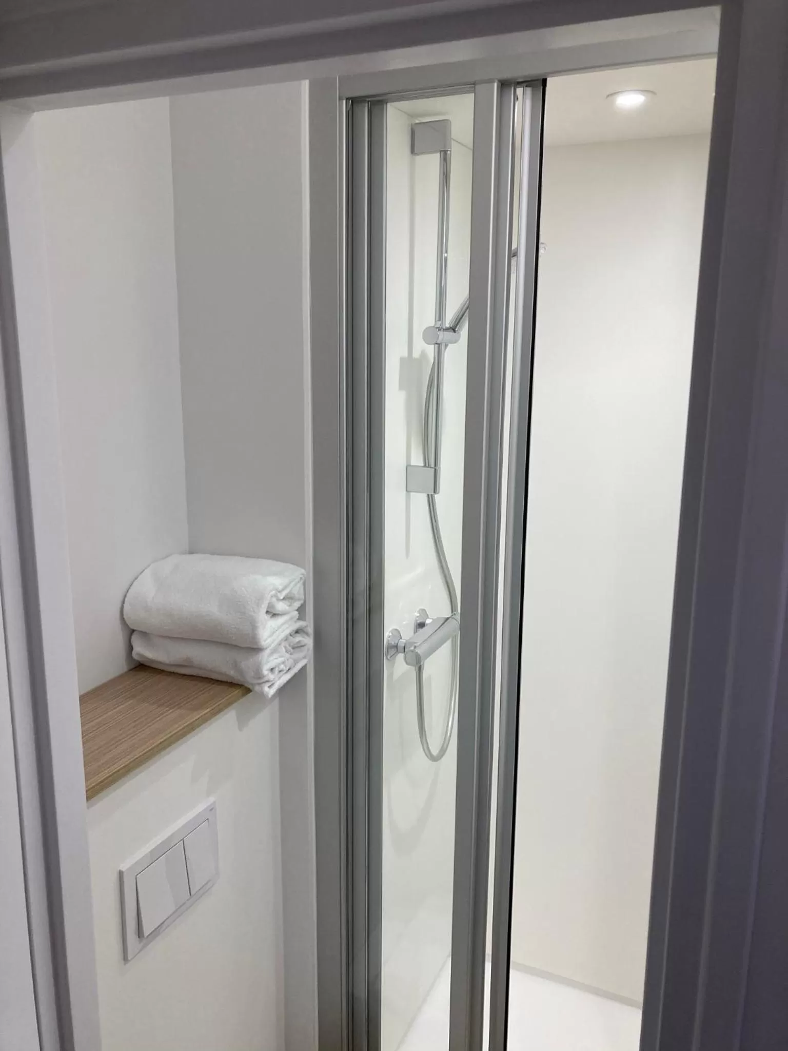 Shower in Premiere Classe Beaune