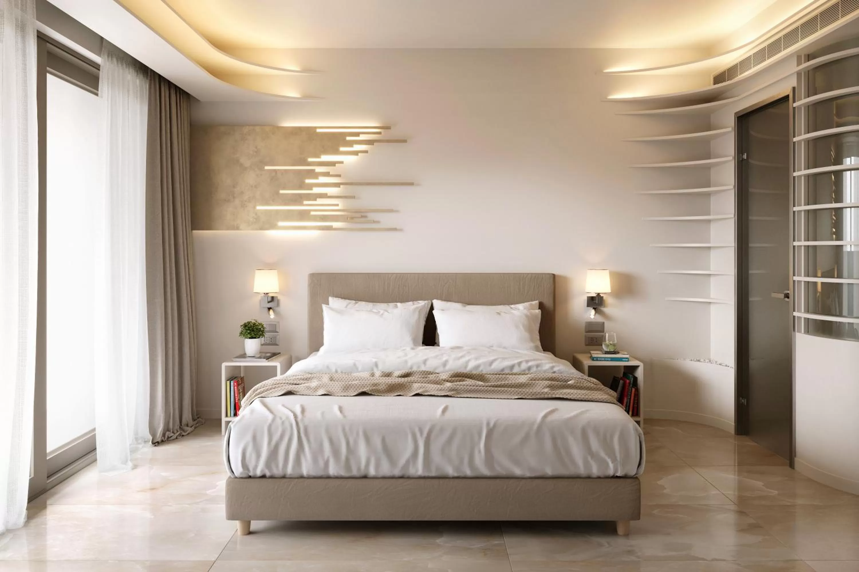 Bedroom, Bed in Green Suites Boutique Hotel