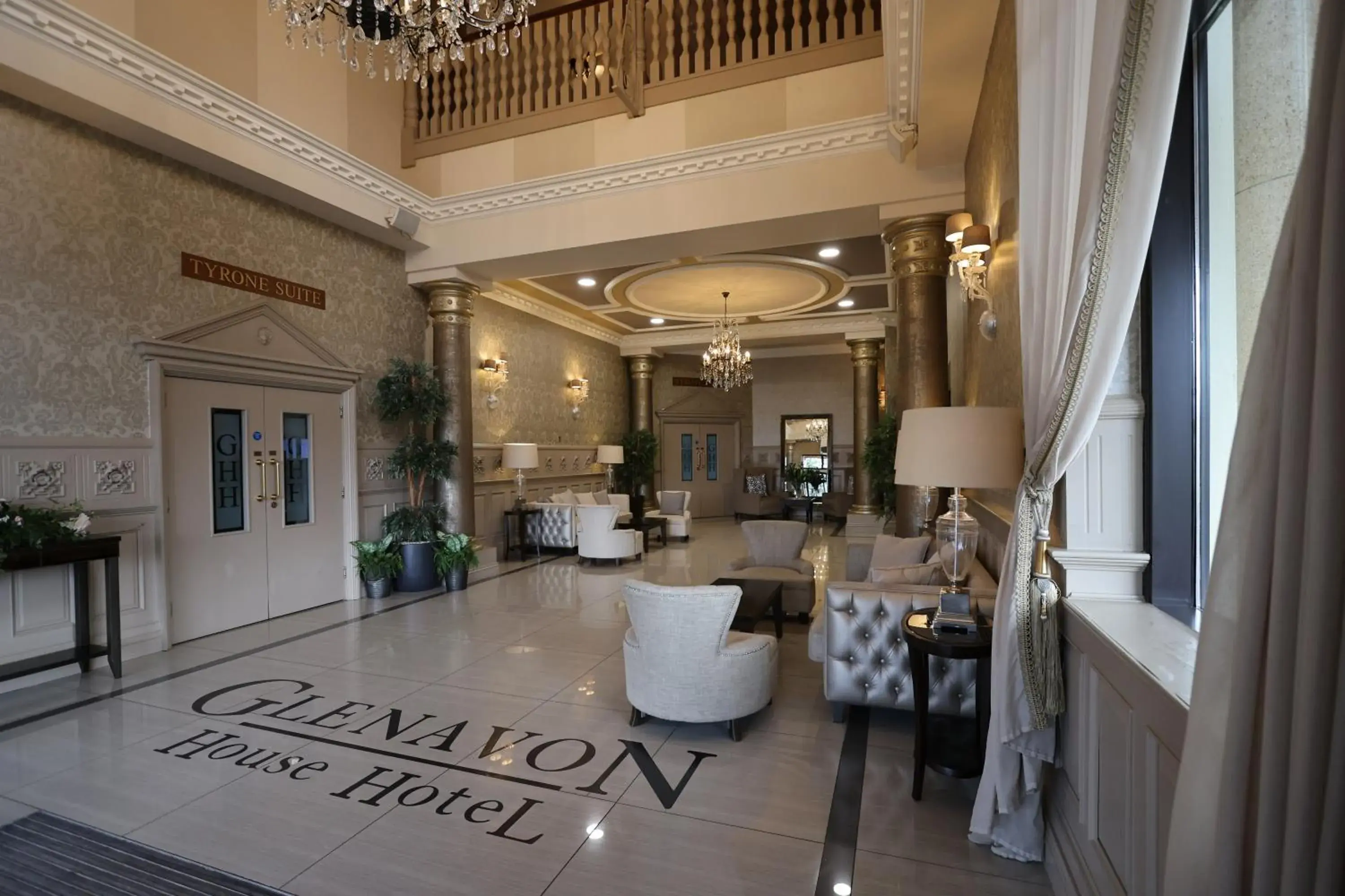 Lobby or reception in Glenavon House Hotel