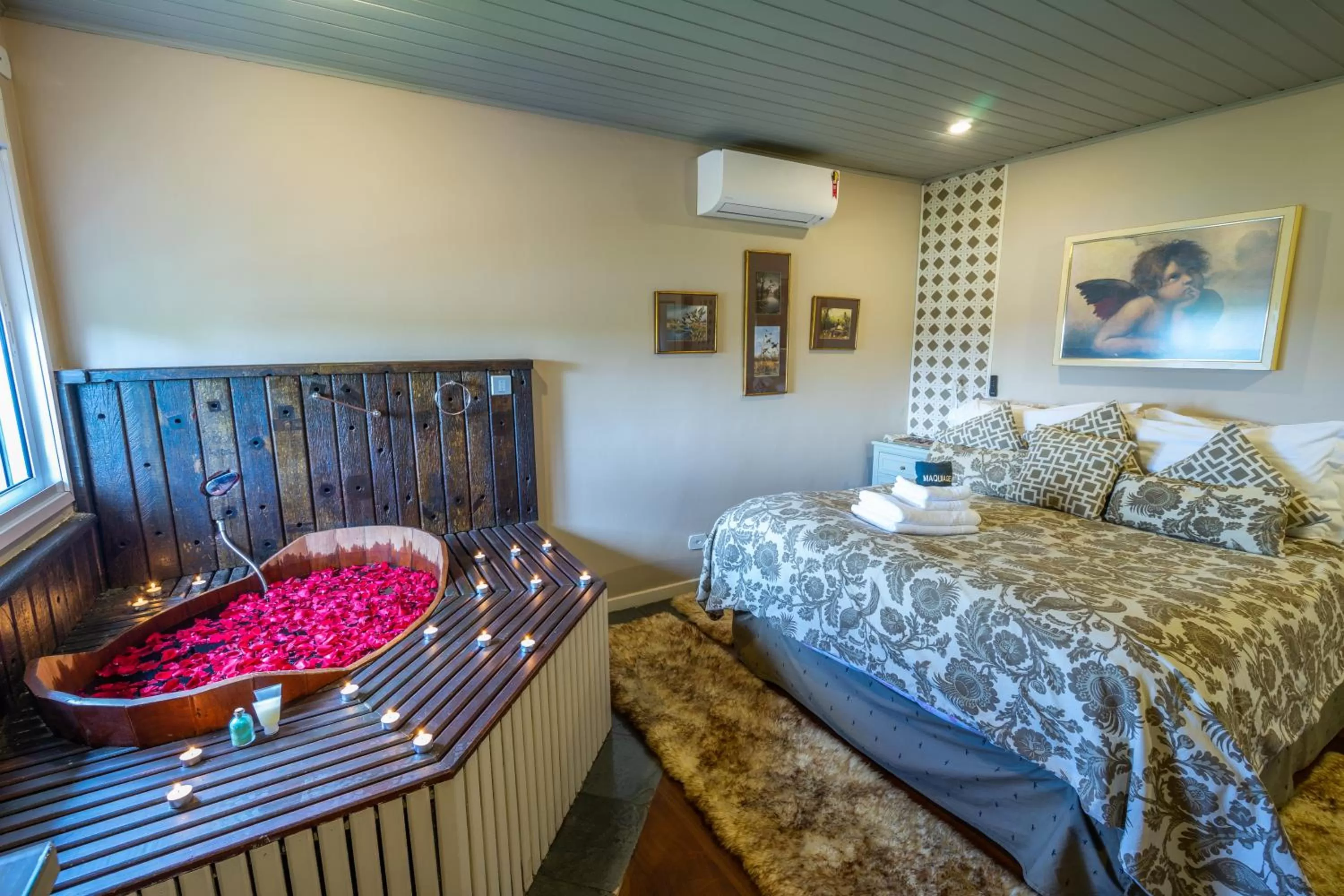 Bedroom, Bed in Pousada Alto Da Boa Vista