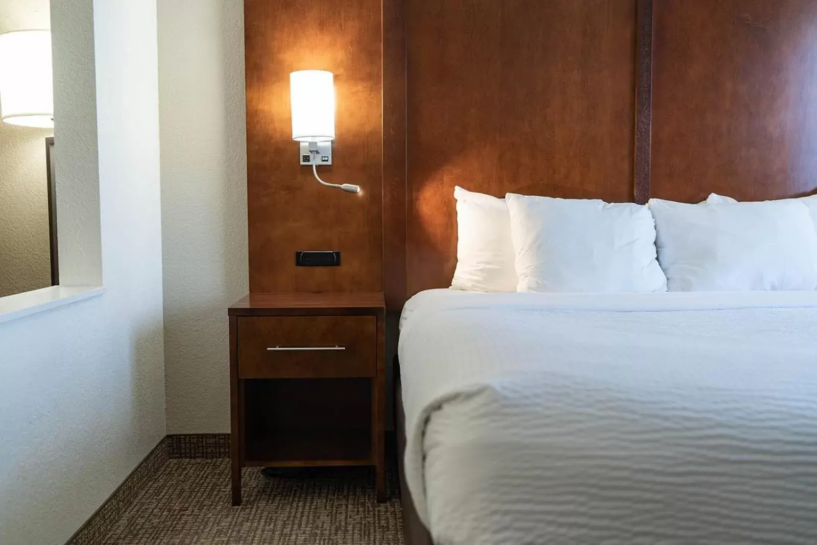 Bed in Rapid River Lodge Bed in Rapid River Lodge