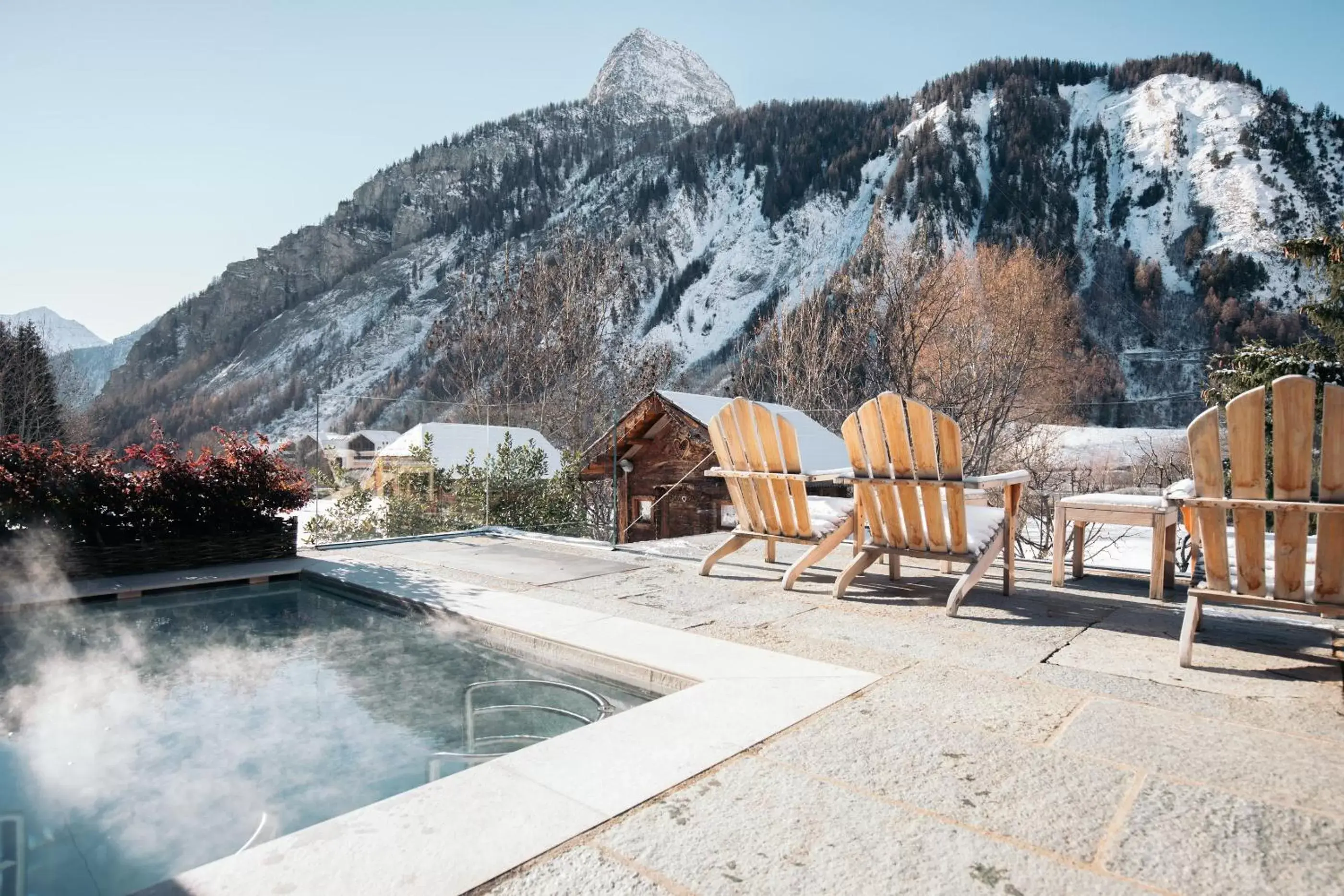 Swimming pool in Auberge de La Maison