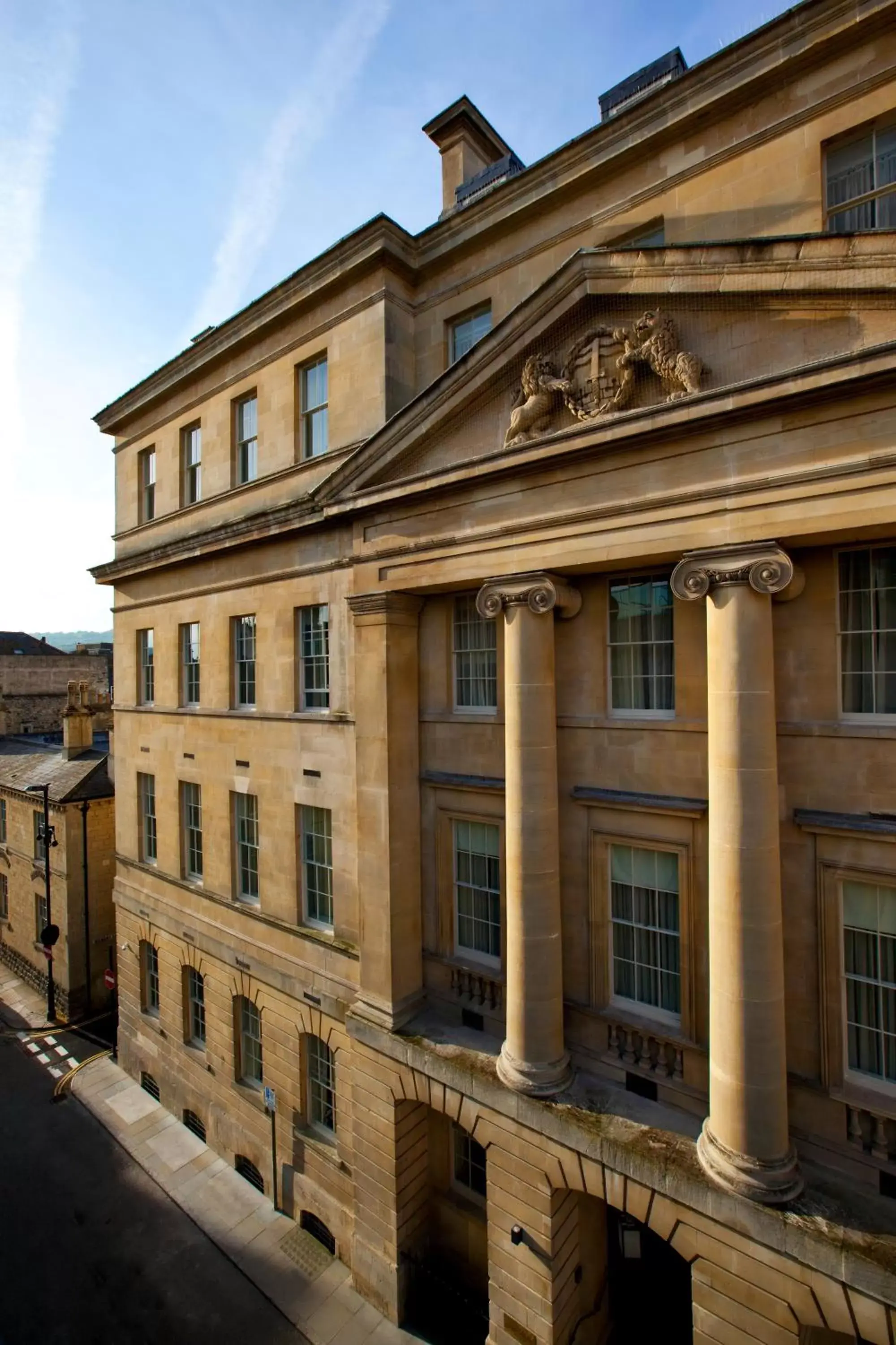 Facade/entrance in The Gainsborough Bath Spa - Small Luxury Hotels of the World Facade/entrance in The Gainsborough Bath Spa - Small Luxury Hotels of the World