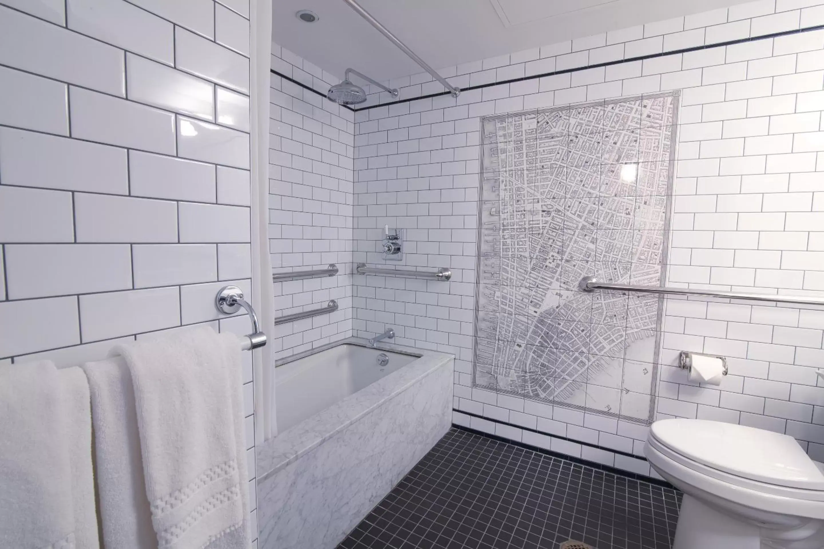 Bathroom in The Frederick Hotel Tribeca