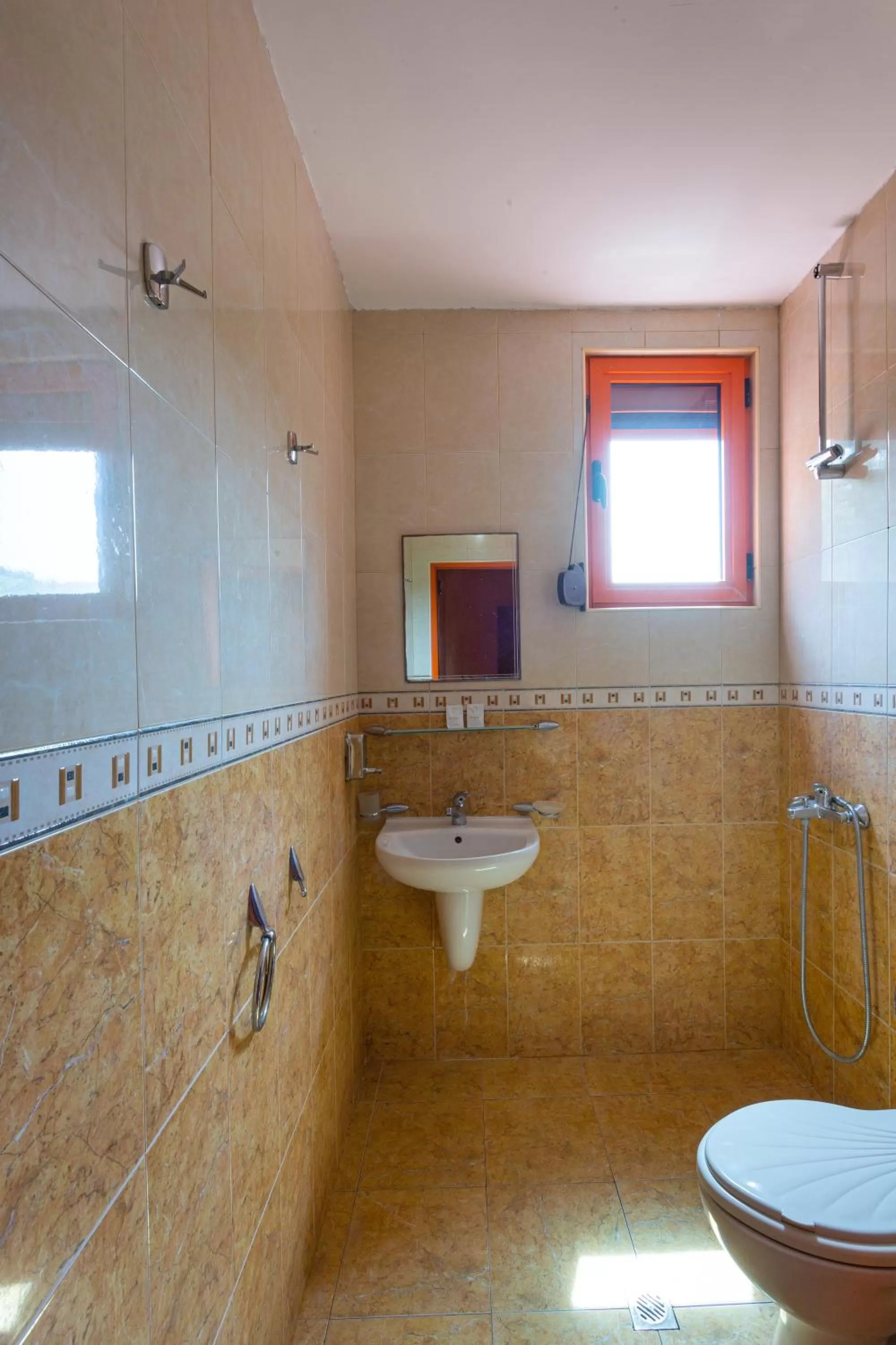 Bathroom in Family Hotel Jemelly