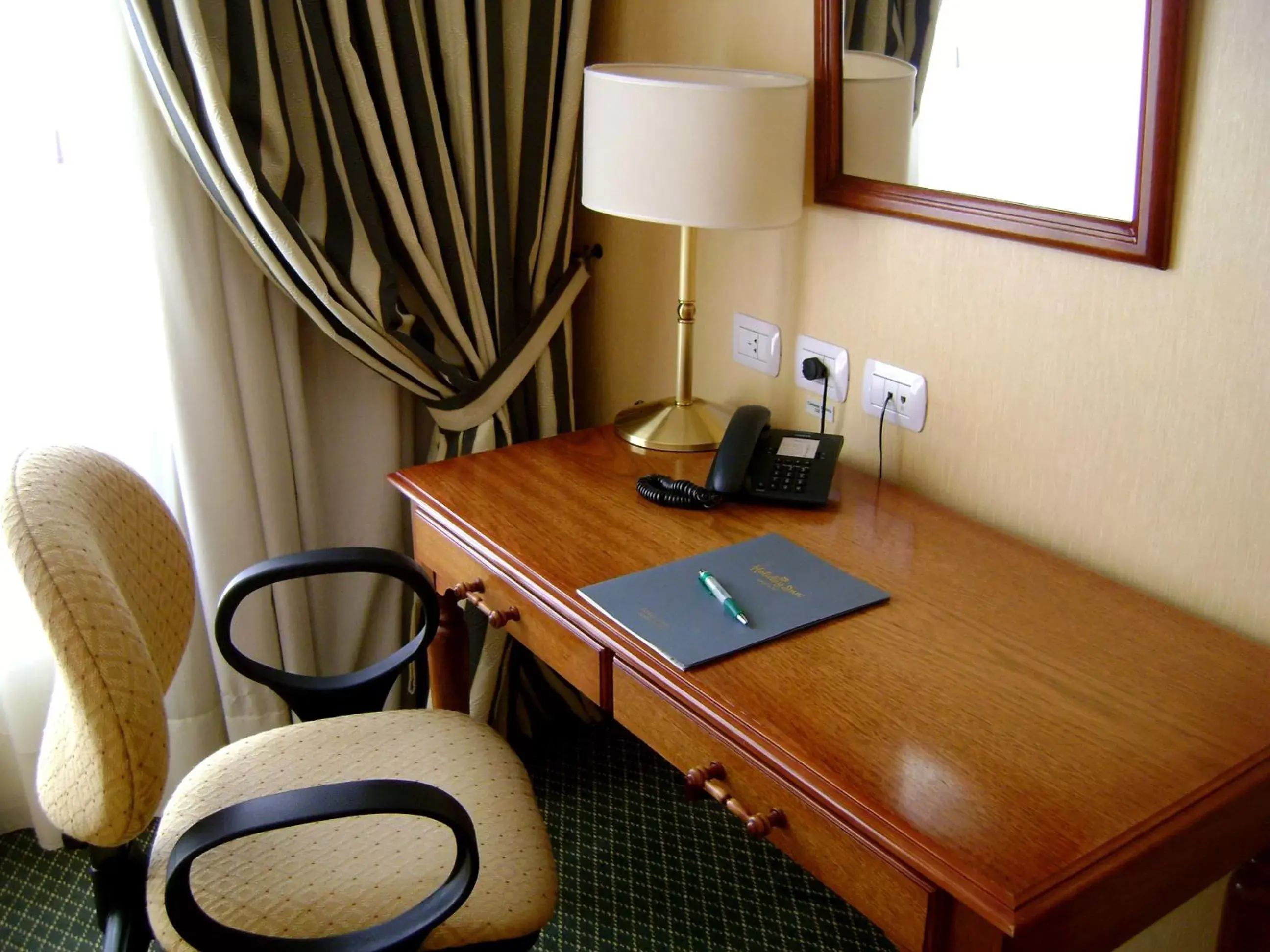 Seating area in InterTower Hotel