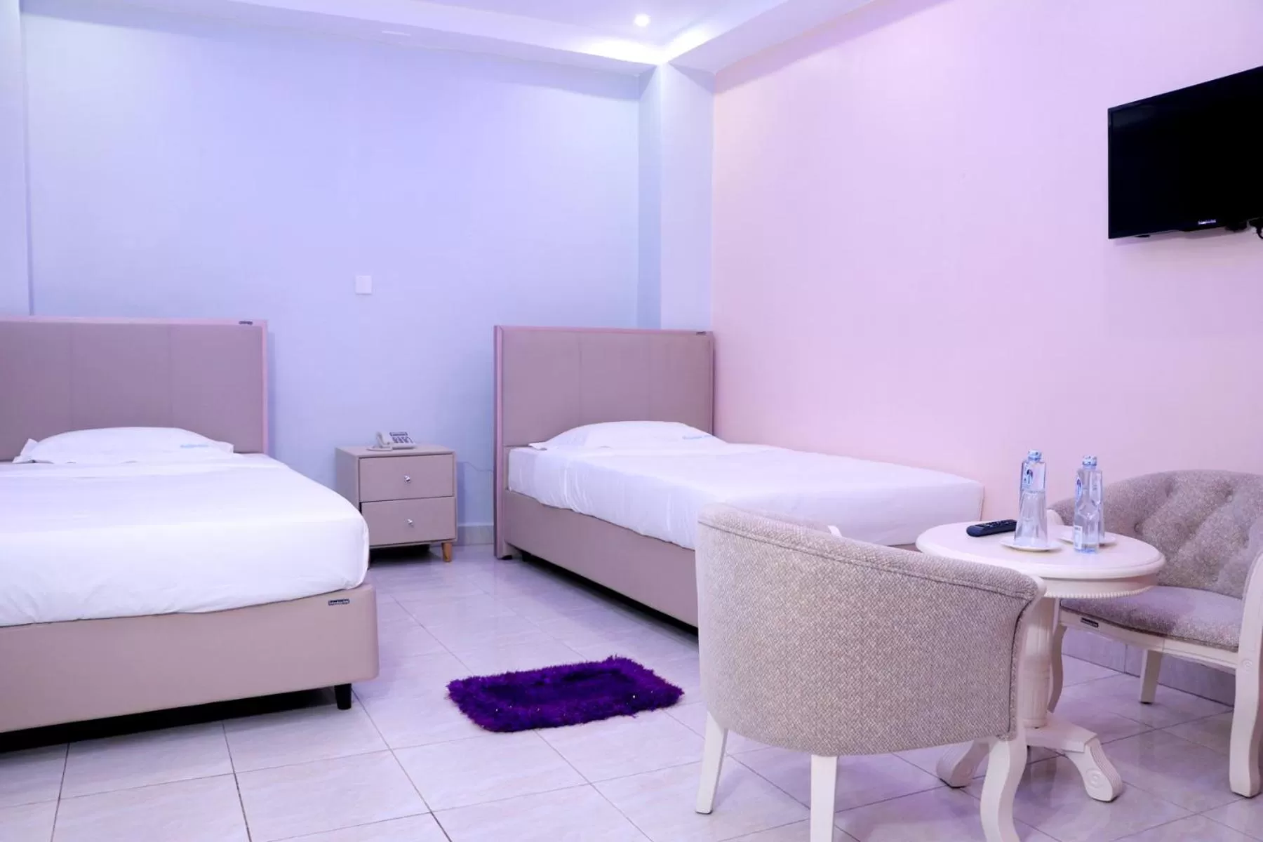 Bed in Bukandula Hotel