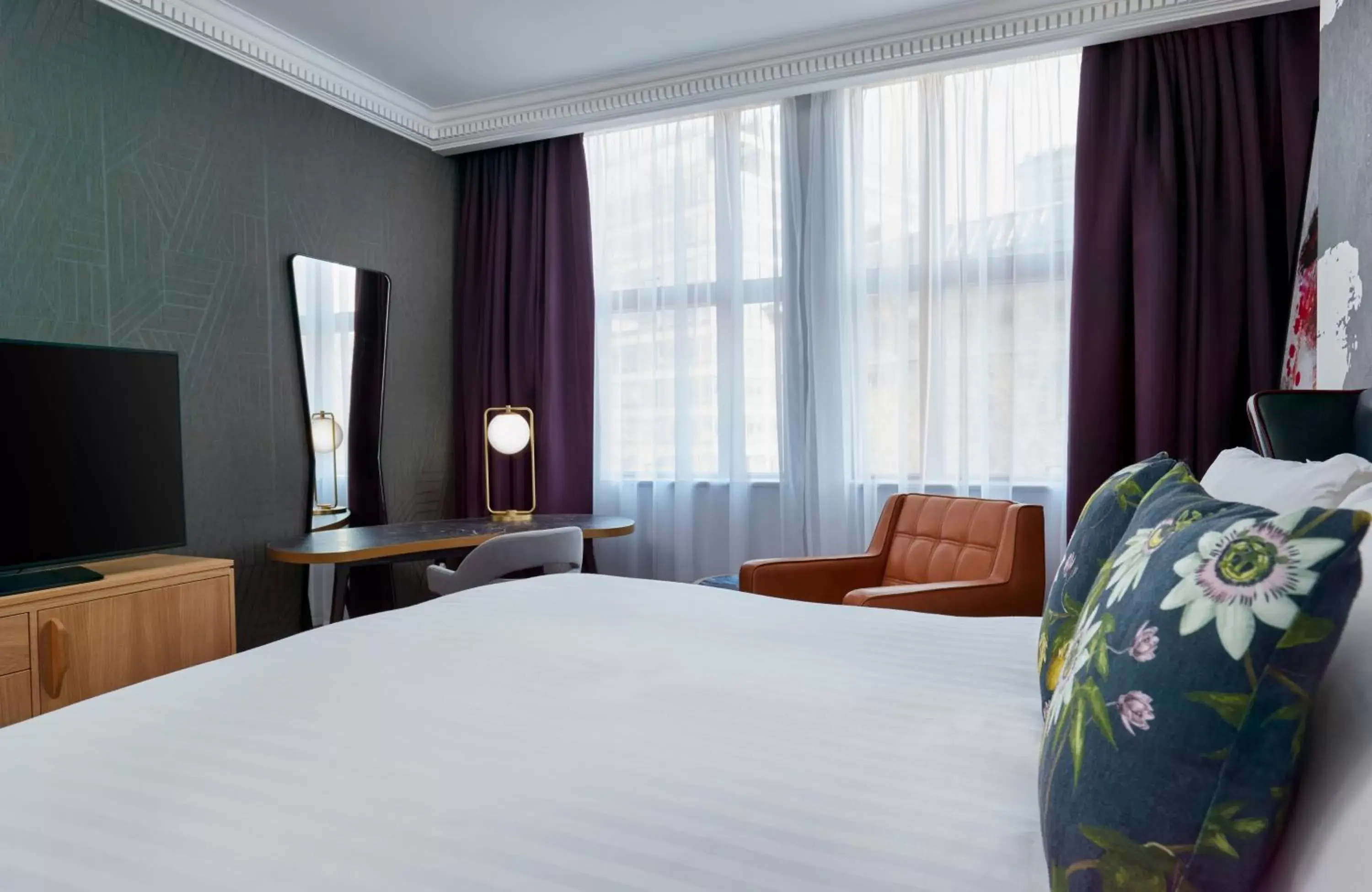 Bedroom, Bed in NYX Hotel London Holborn by Leonardo Hotels