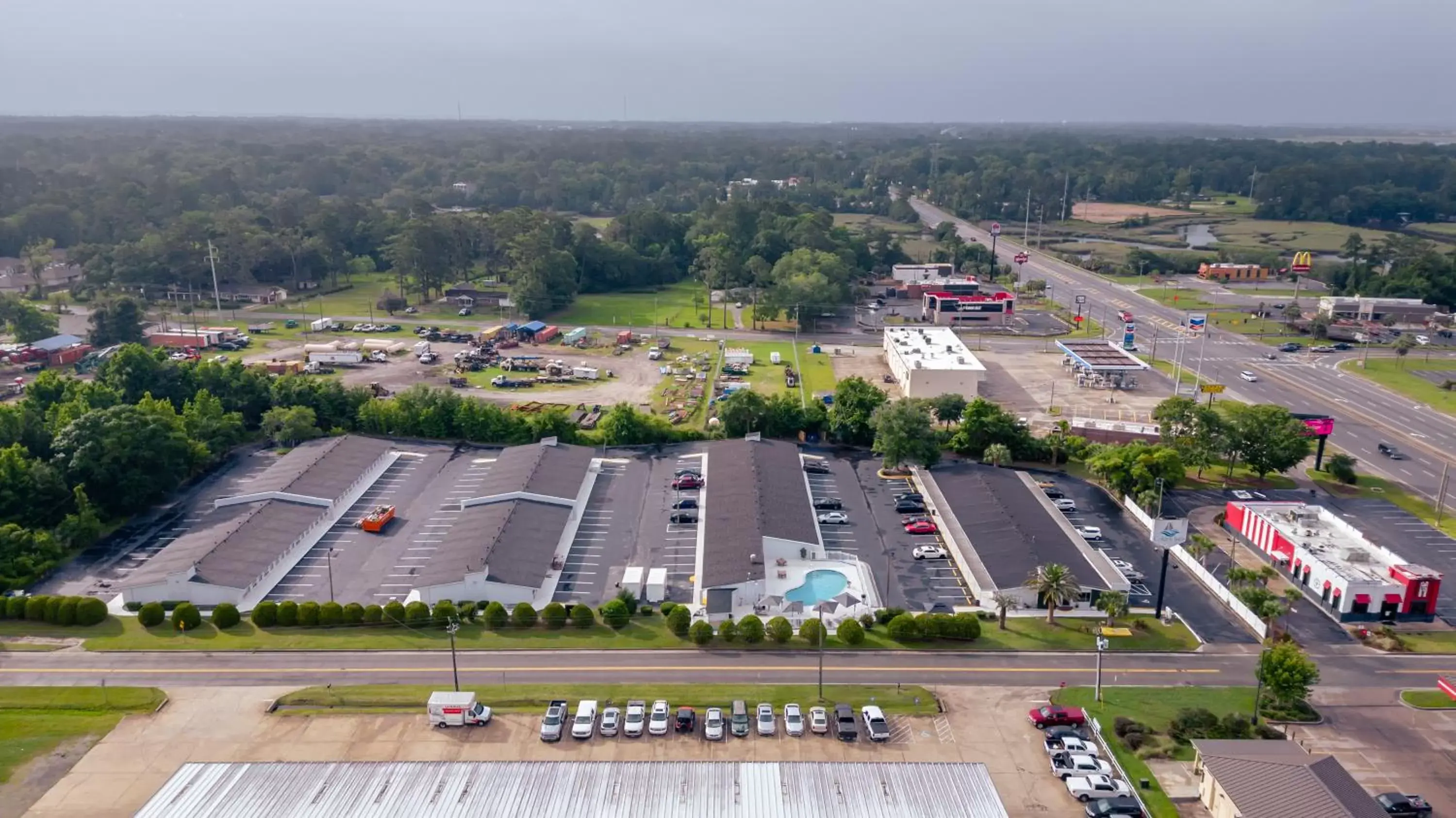 Property building, Bird's-eye View in Oneway Brunswick