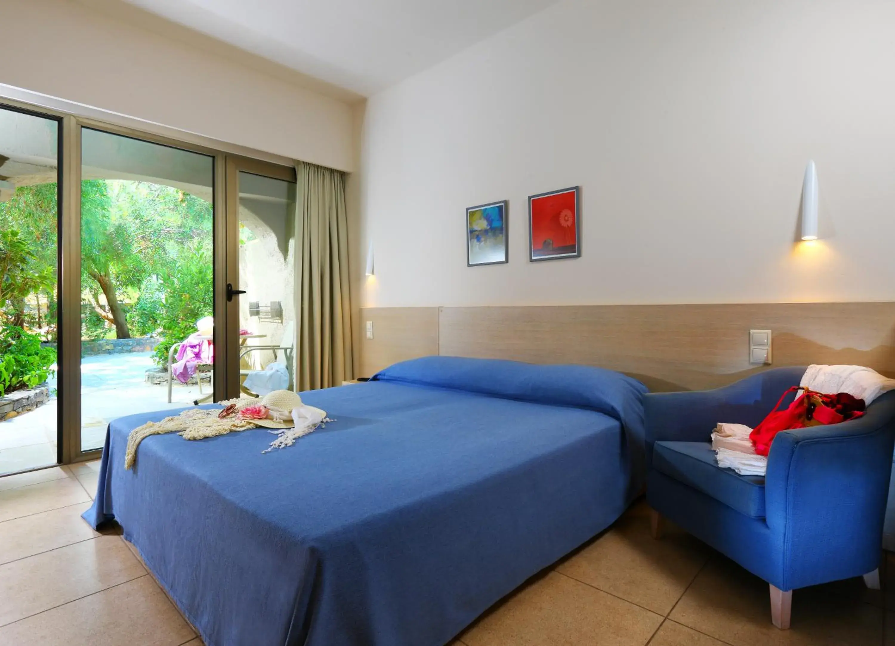 Bedroom, Bed in Sitia Beach City Resort & Spa