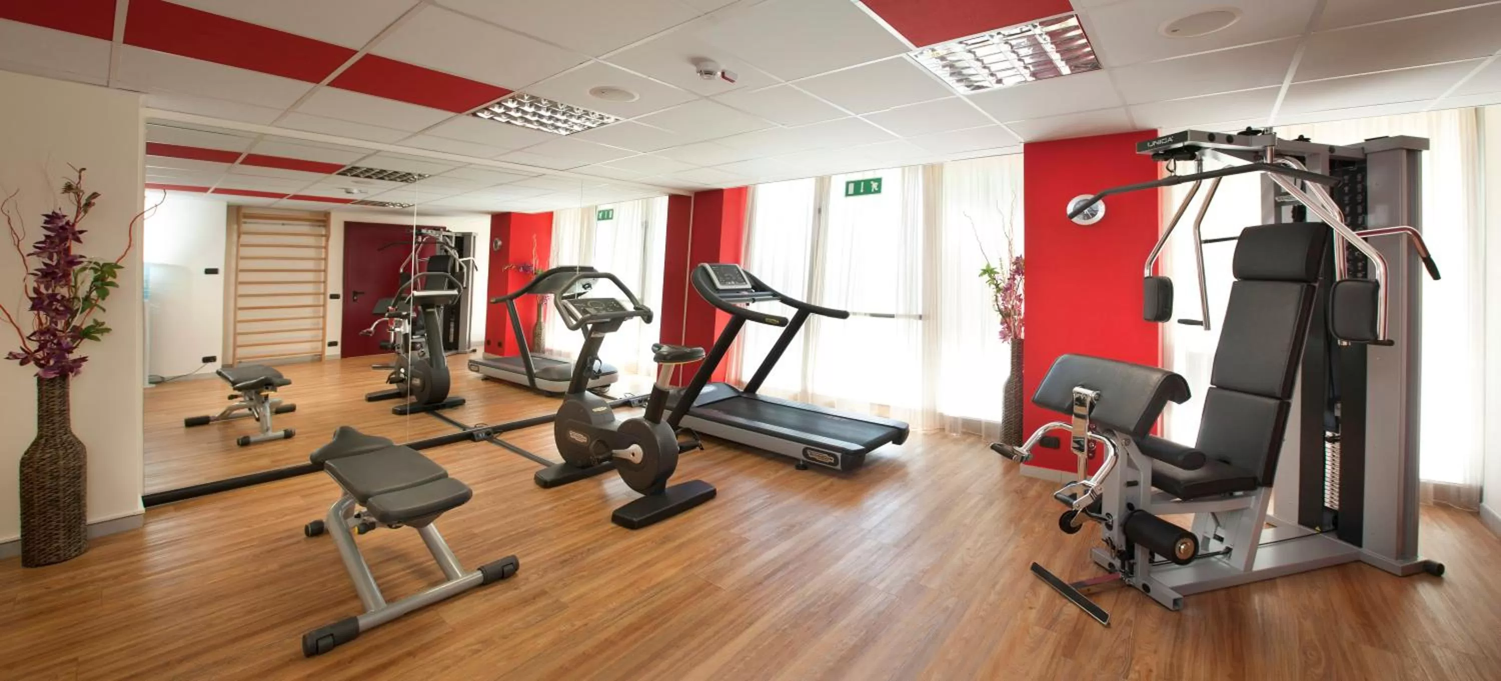 Fitness centre/facilities in Hotel Calissano