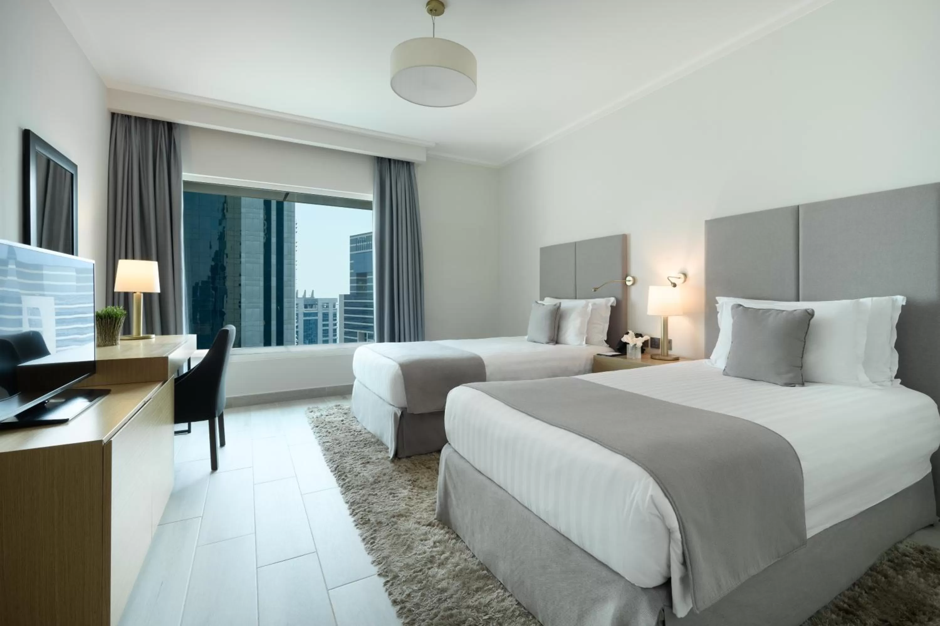 Bed in Centara West Bay Hotel & Residences Doha
