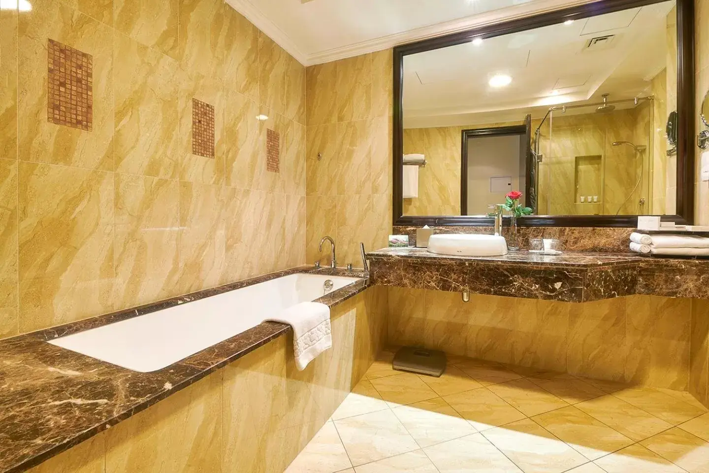 Bathroom in Bahi Ajman Palace Hotel