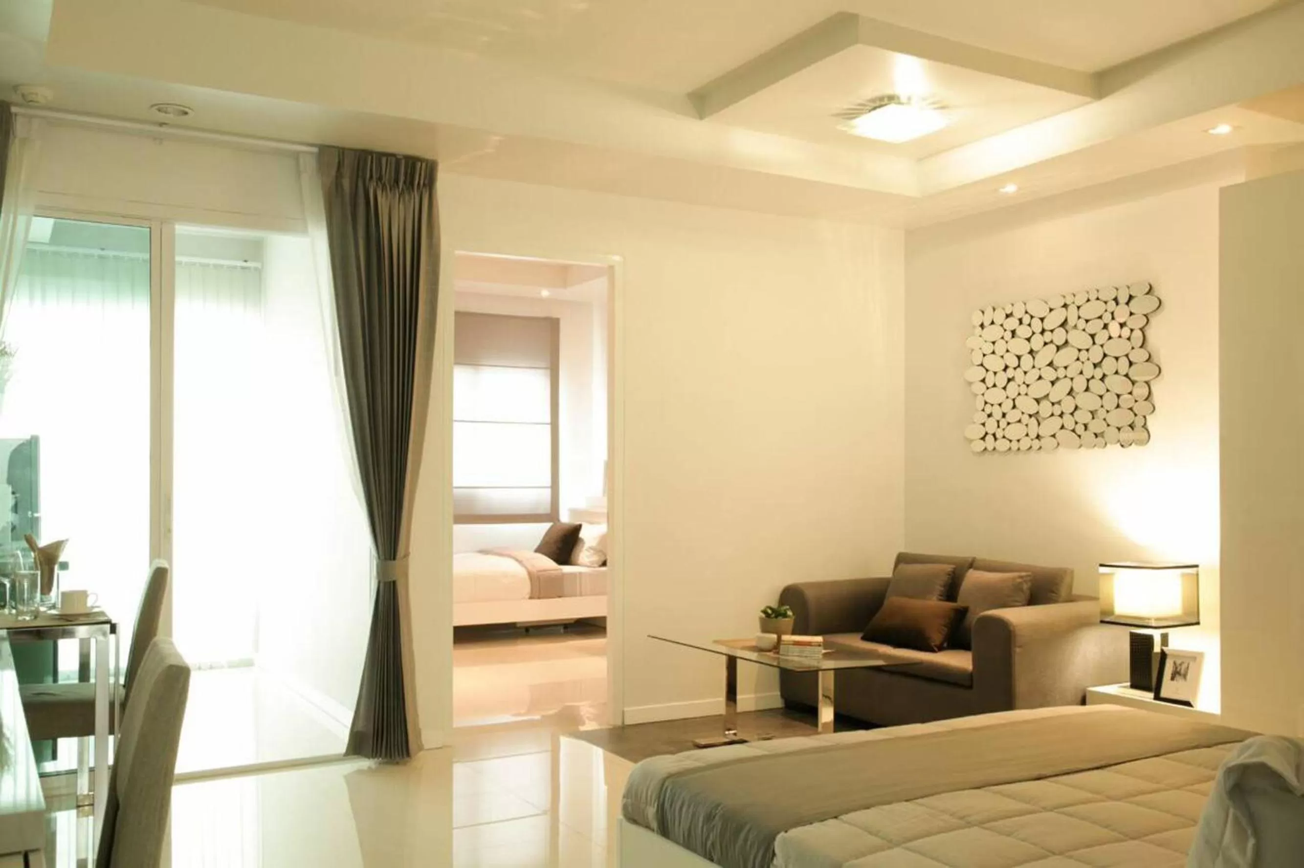 Bedroom, Bed in The Sriracha Residence