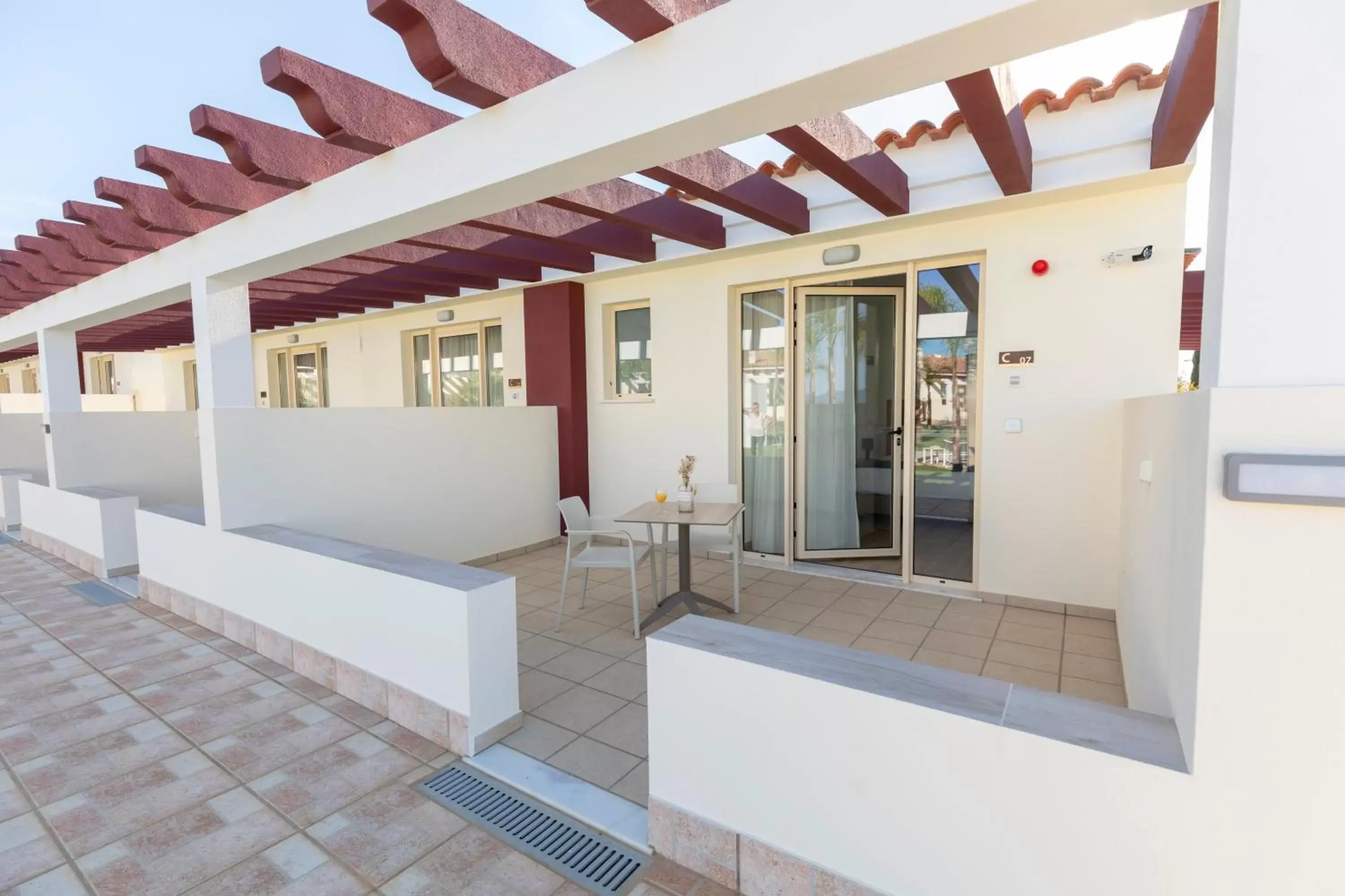 Balcony/Terrace in Hotel Rural Brícia Du Mar