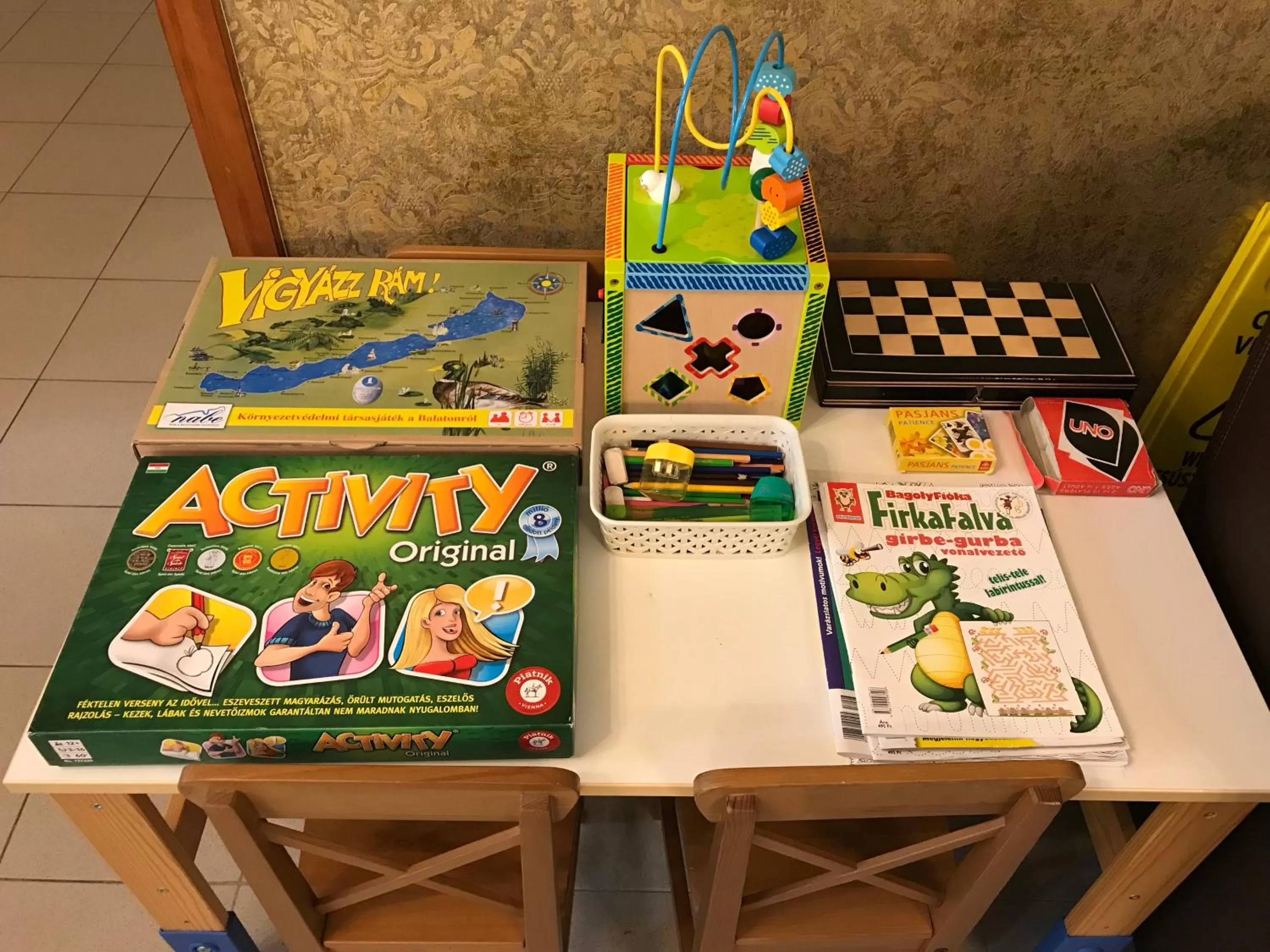 Kids's club in Zöldtető Panzió