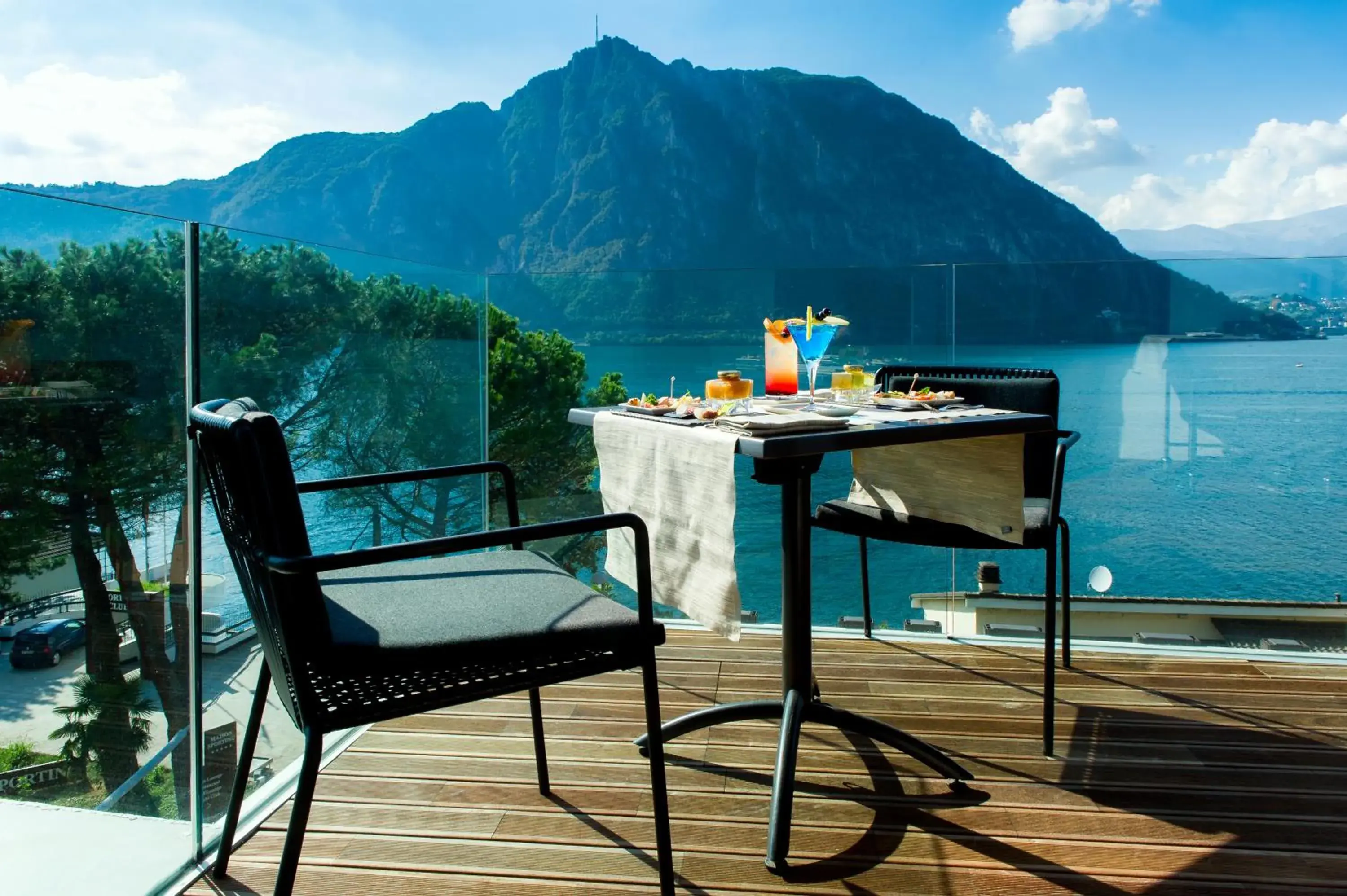 Lake view, Mountain View in Grand Hotel Campione