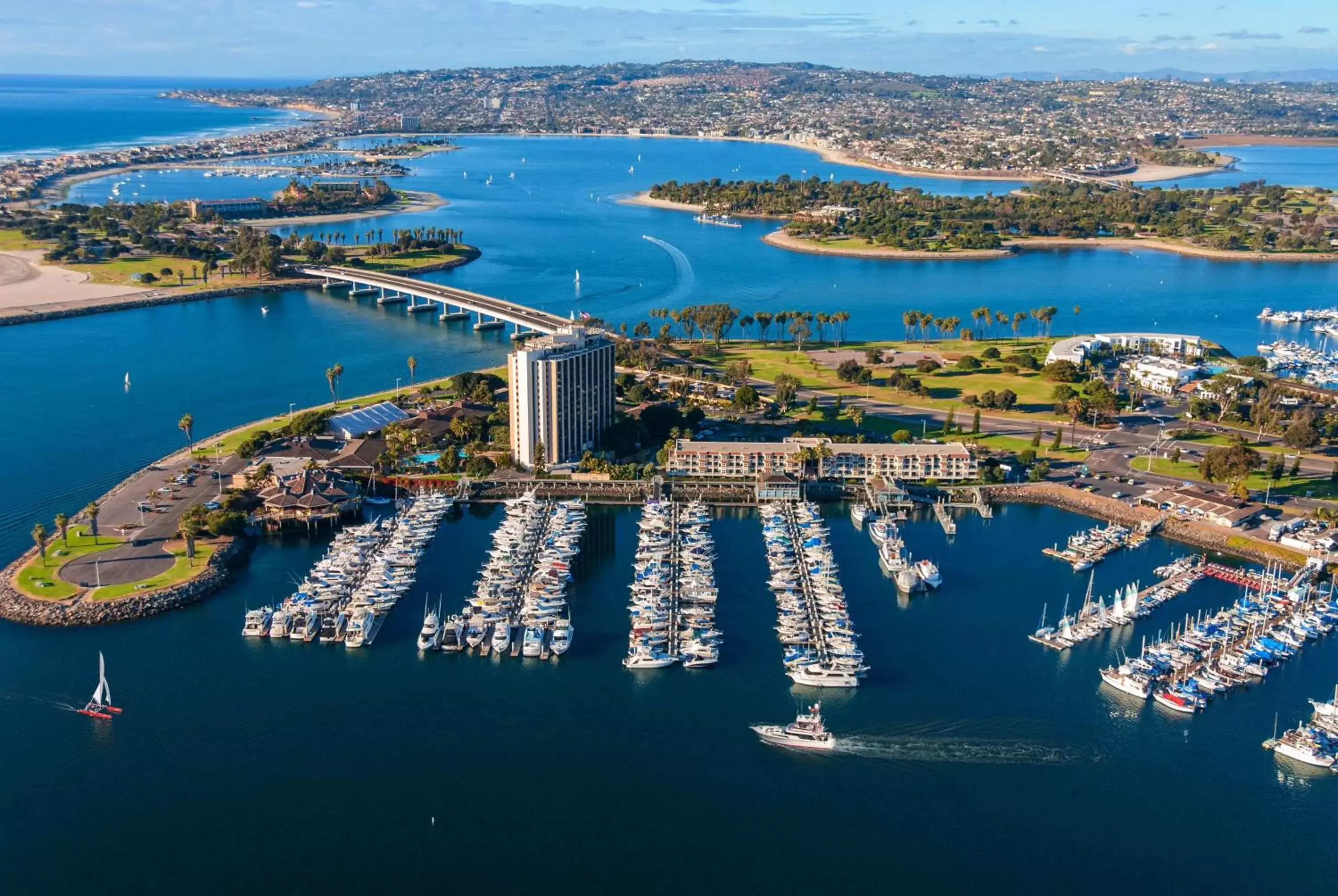 Off site, Bird's-eye View in Hyatt Regency Mission Bay Spa and Marina