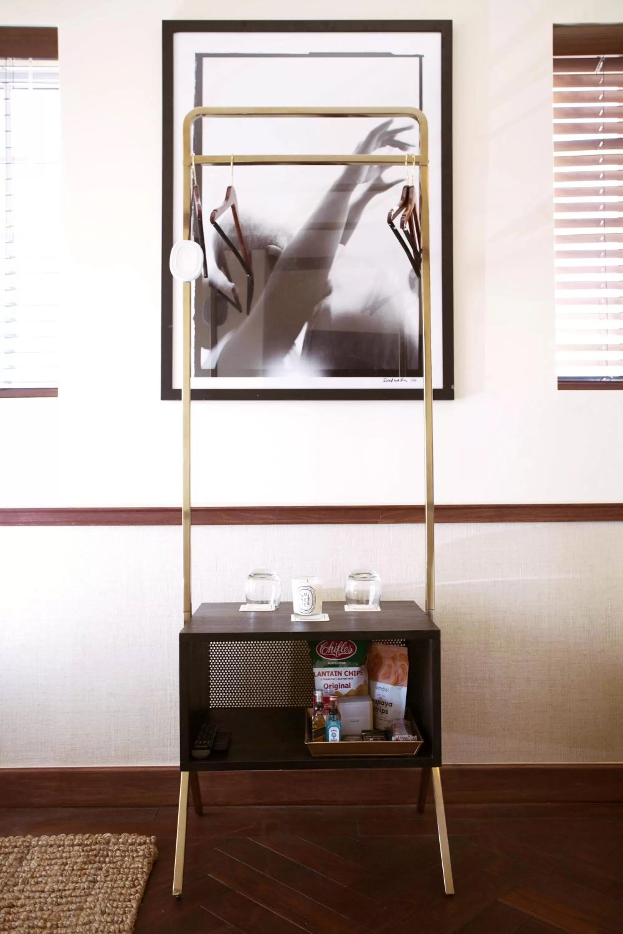 Decorative detail, TV/Entertainment Center in Life House, Little Havana
