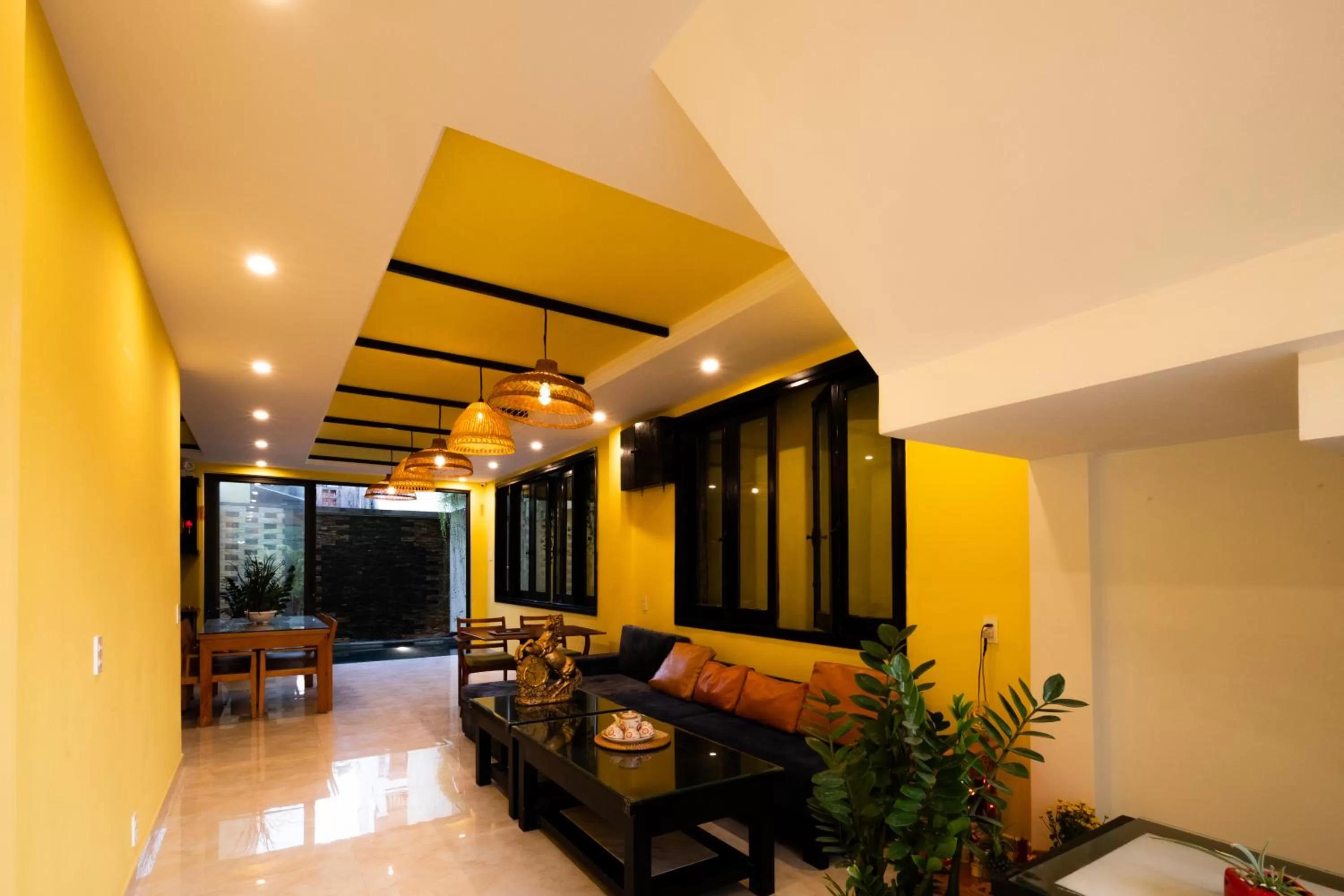 Living room in hoi an center town