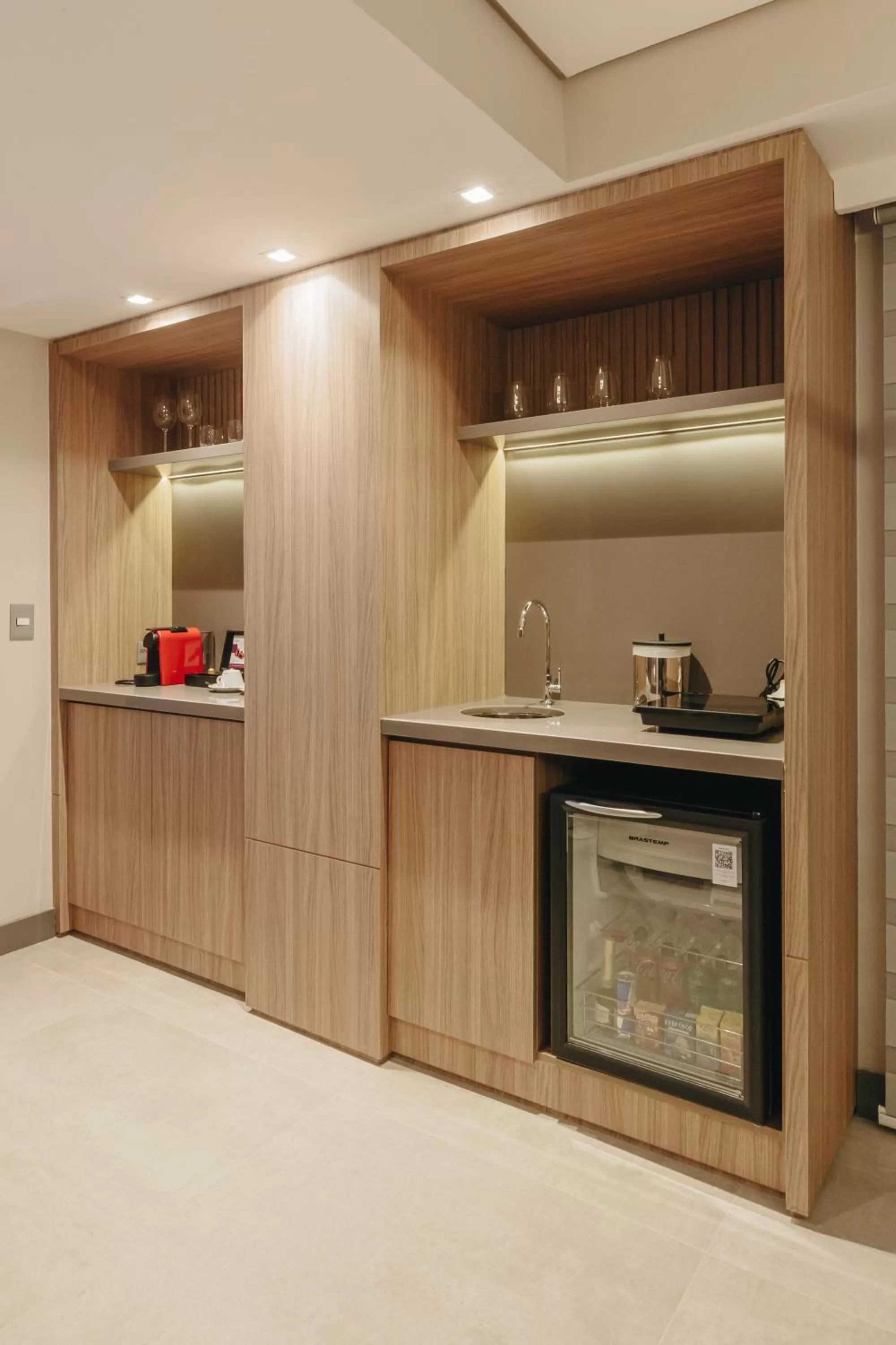 Kitchen or kitchenette in Mercure Curitiba Batel