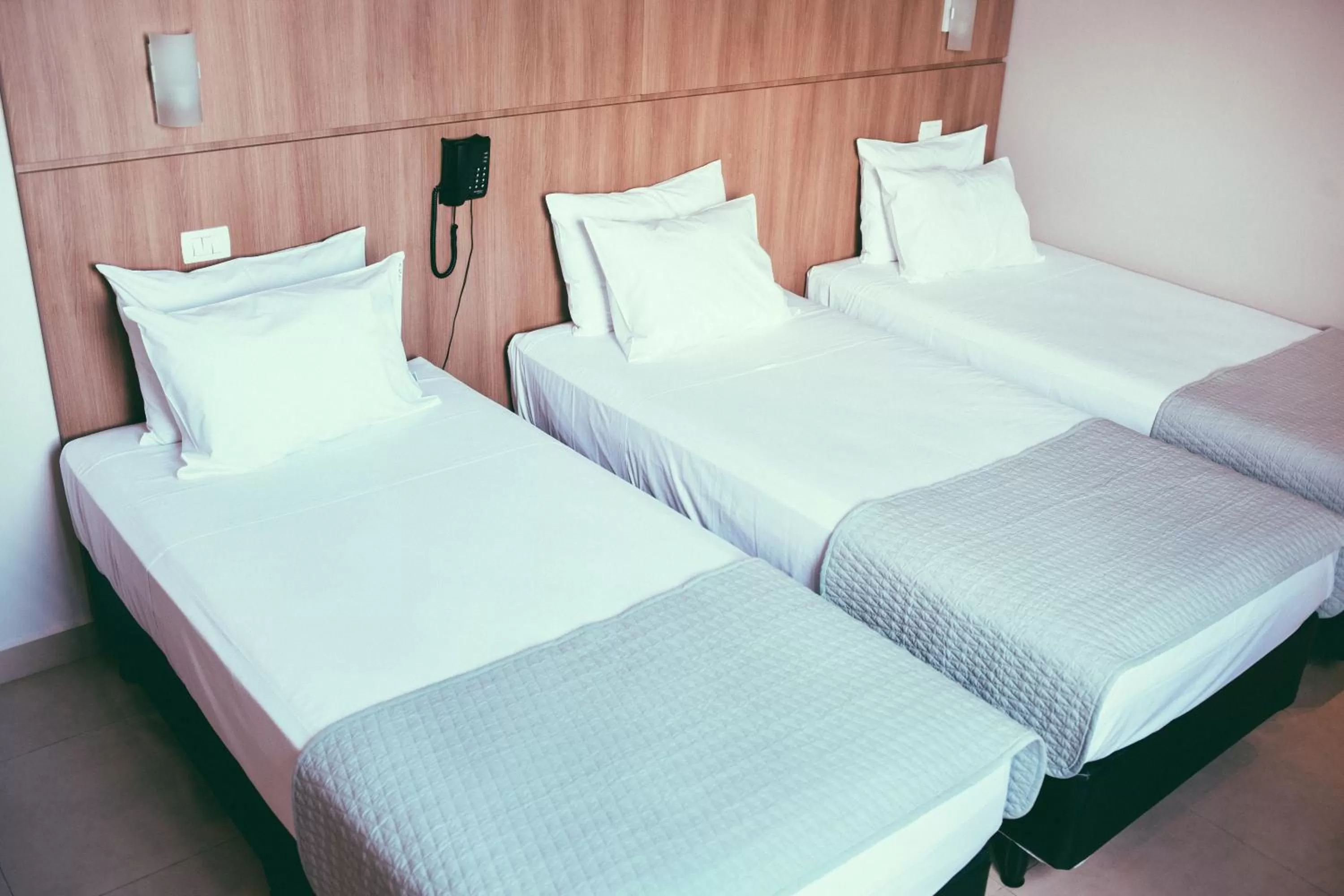 Bed in Occitano Apart Hotel