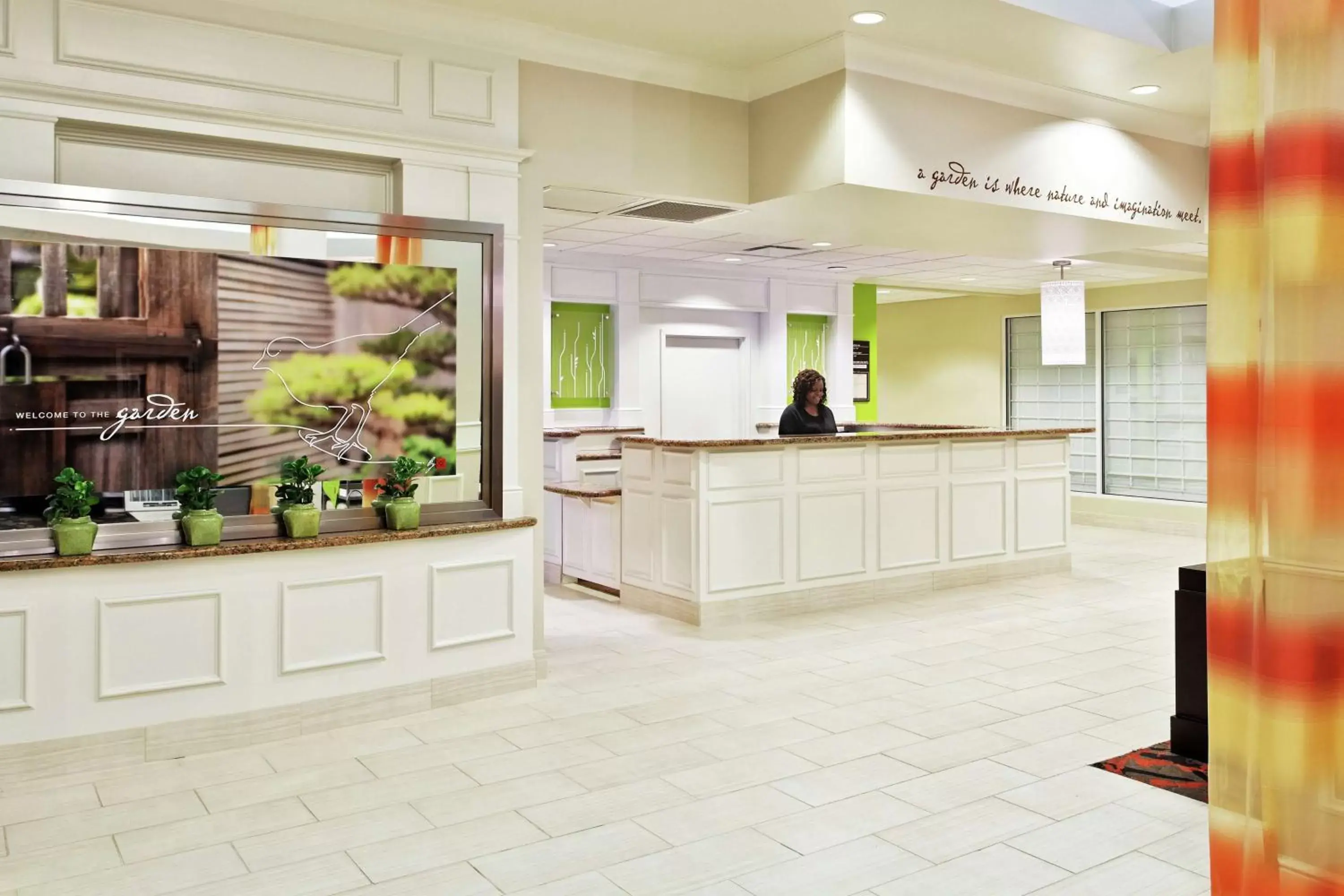 Lobby or reception in Hilton Garden Inn Springfield, IL