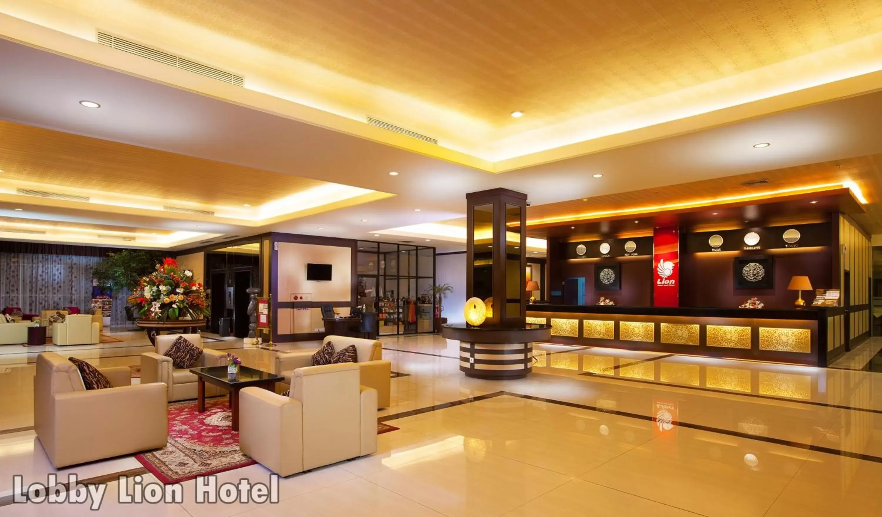 Lobby or reception in Lion Hotel & Plaza Manado Lobby or reception in Lion Hotel & Plaza Manado