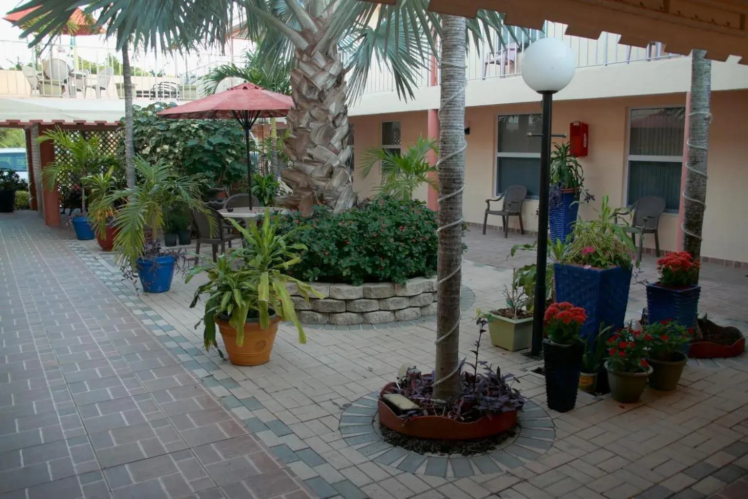Garden in Lago Mar Motel and Apartments