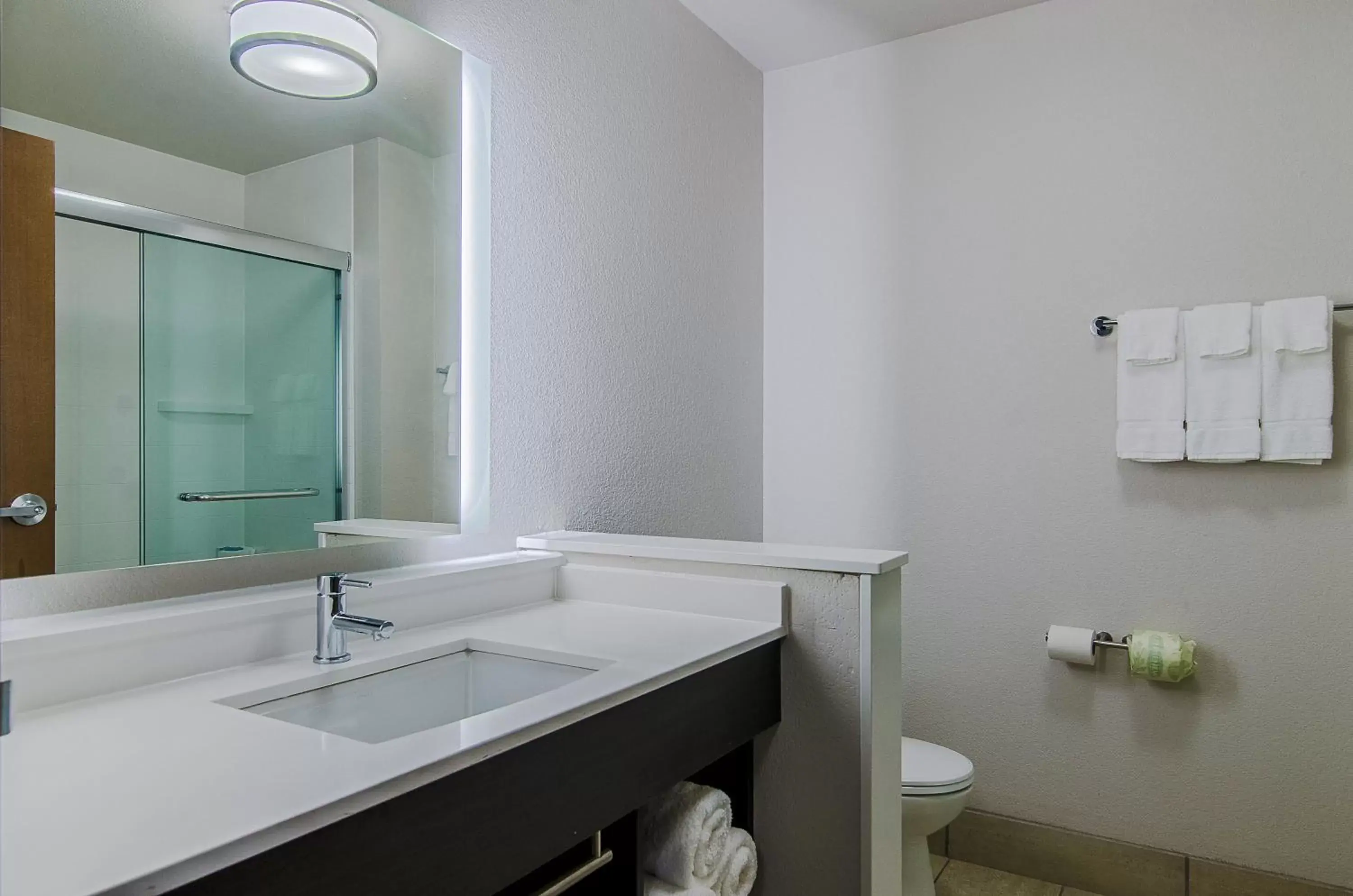 Shower, Bathroom in Holiday Inn Express & Suites - Atchison, an IHG Hotel