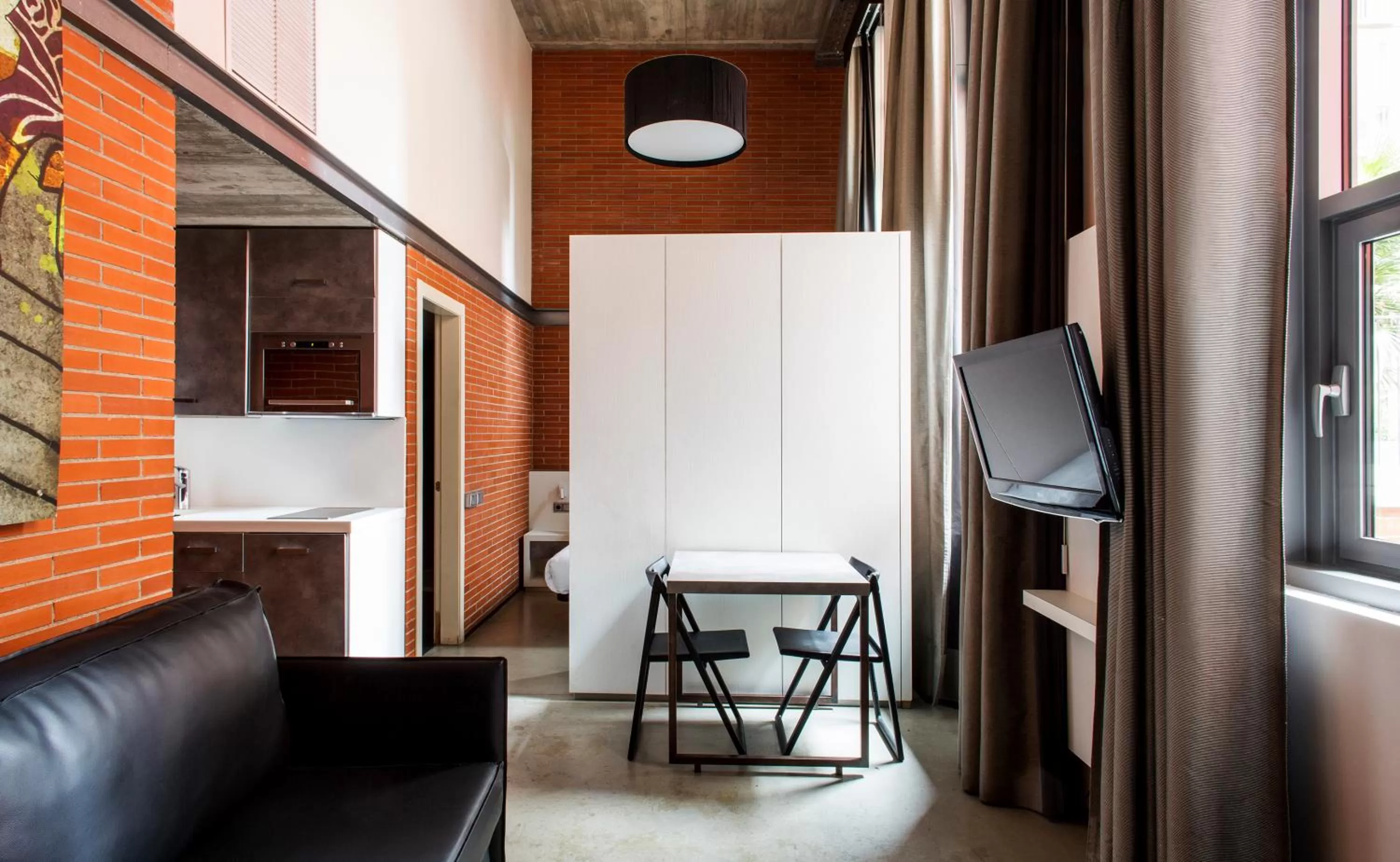 Living room in Barcelona Apartment Republica