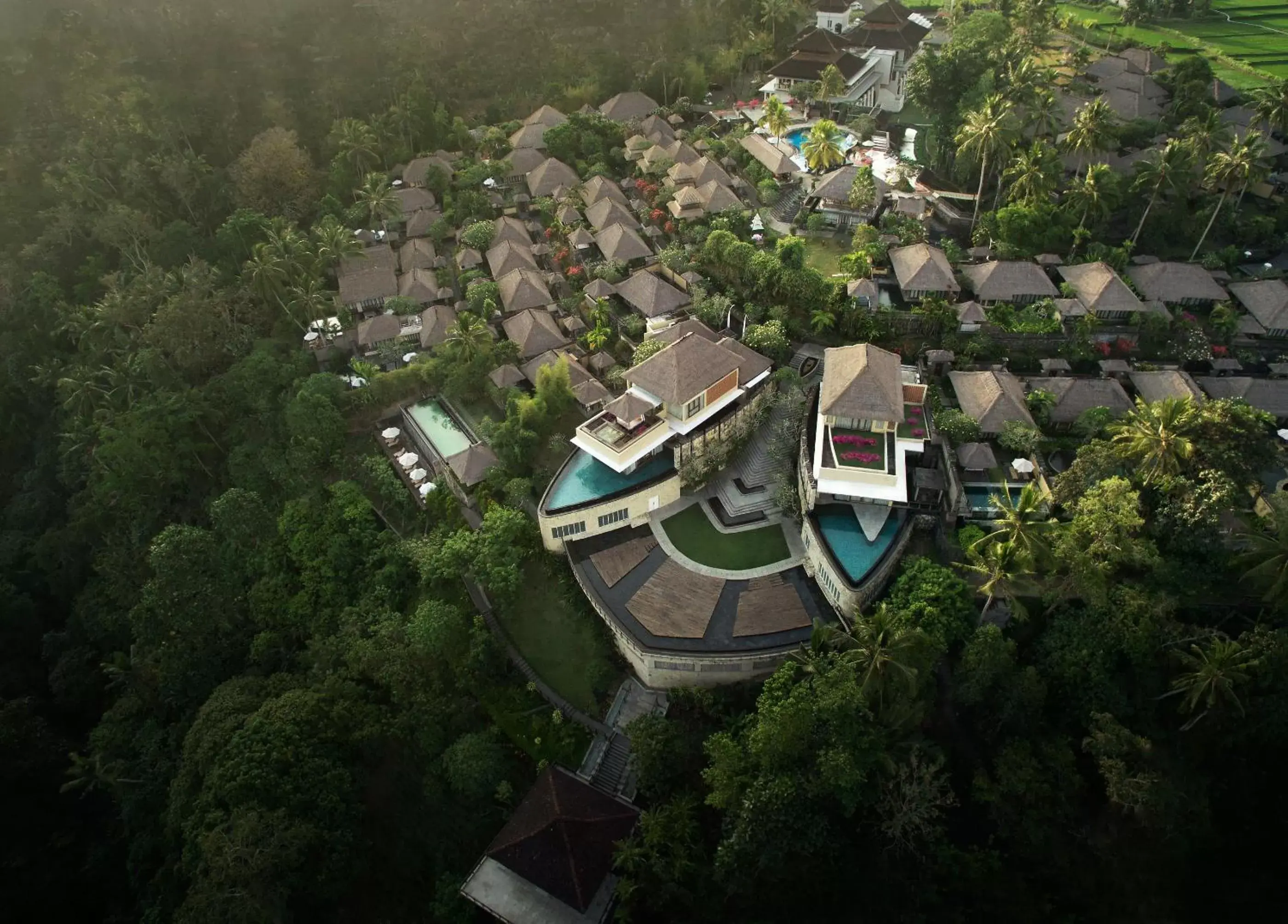 Day, Bird's-eye View in Kamandalu Ubud - CHSE Certified