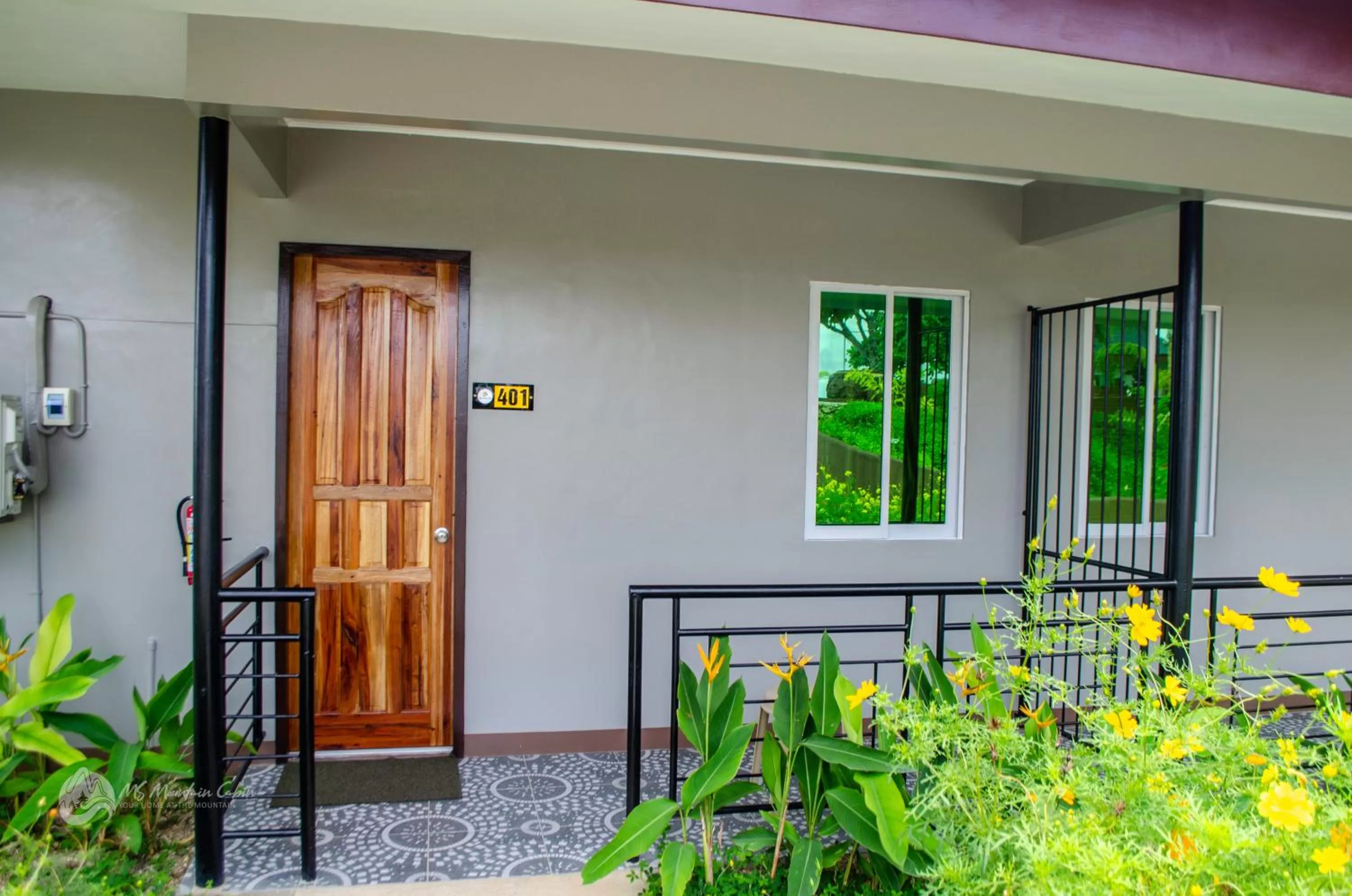 Patio in MS Mountain Cabin